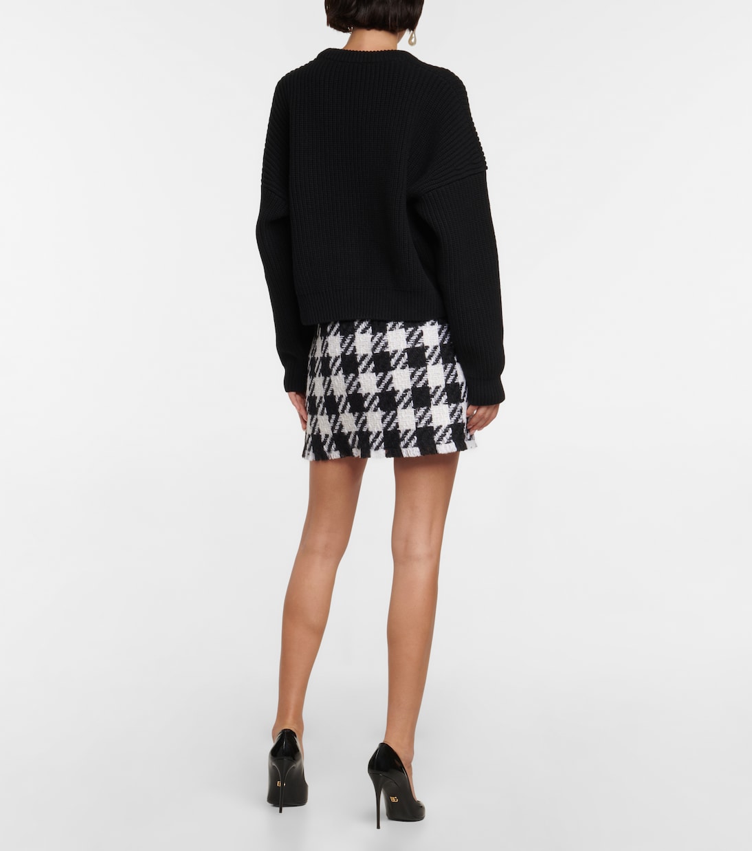 Jersey de lana cropped | Dolce&Gabbana