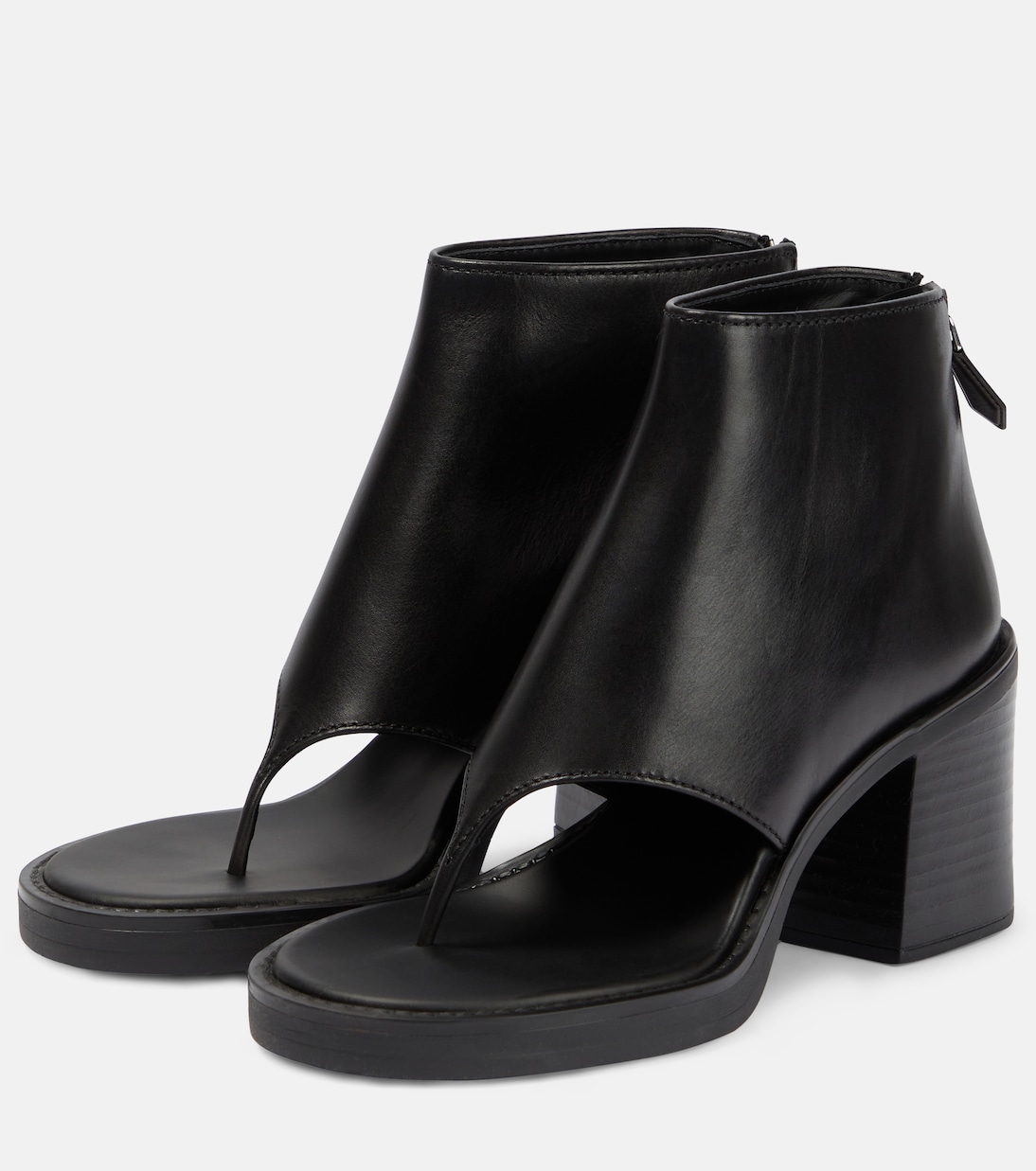 Sandalen aus Leder | Miu Miu