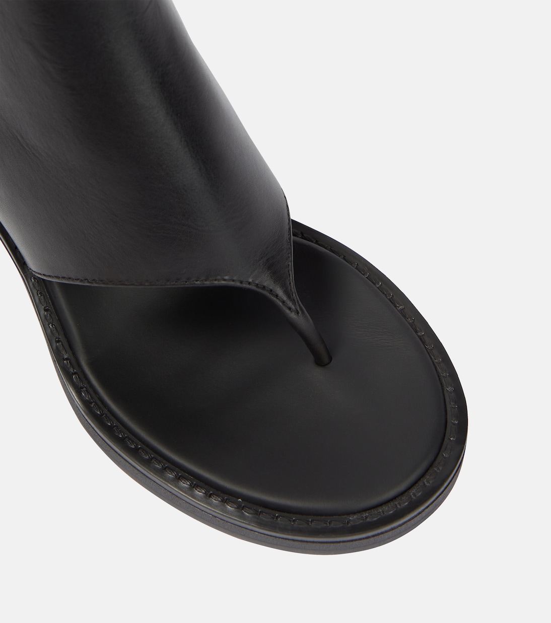Sandalen aus Leder | Miu Miu