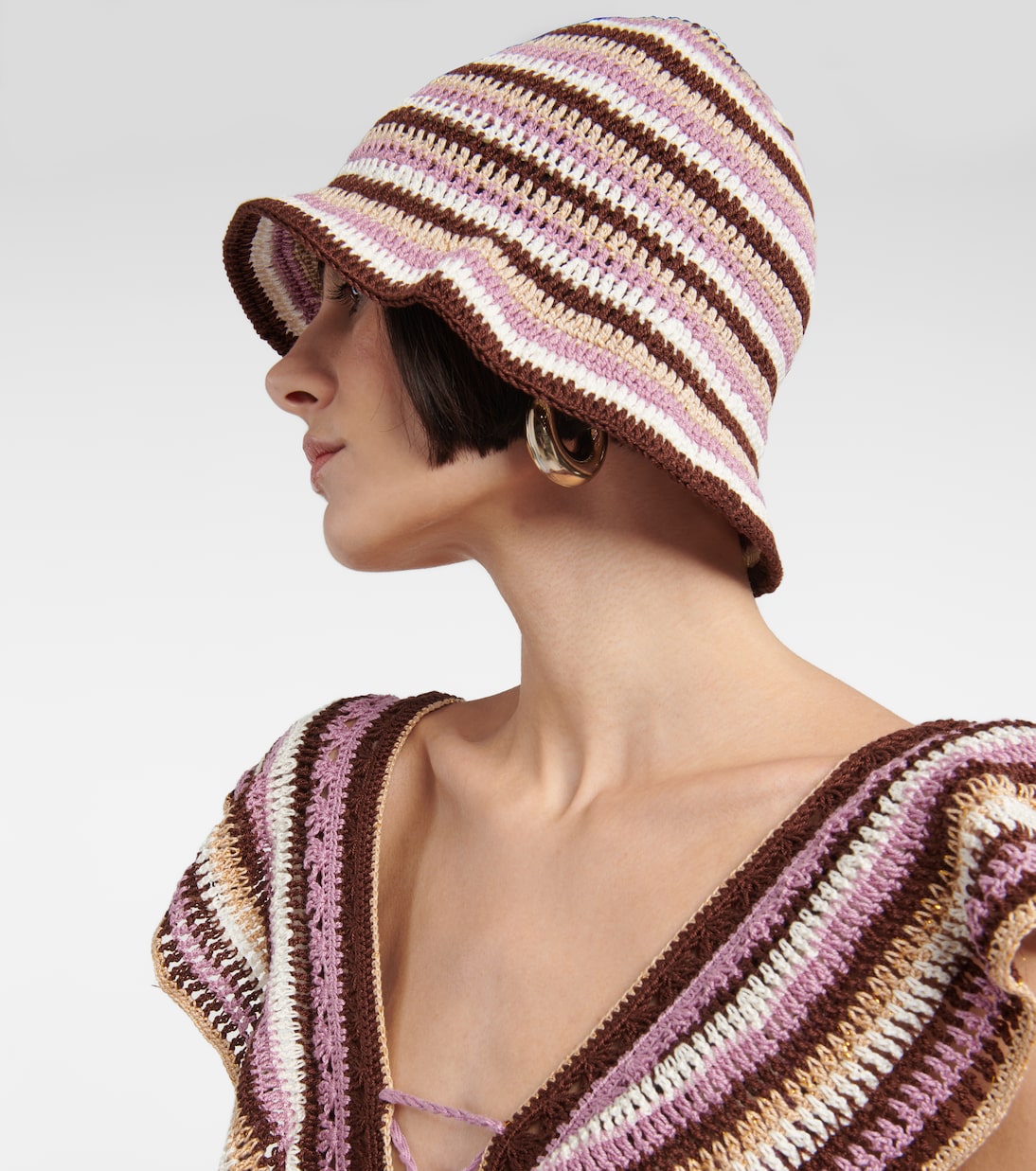 Sombrero de pescador en croché de algodón | Anna Kosturova