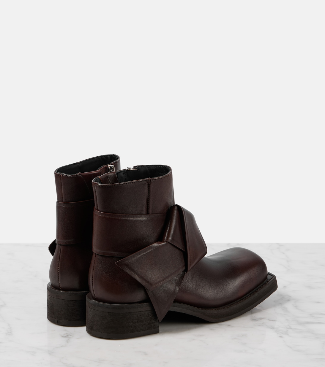 Ankle Boots Musubi aus Leder | Acne Studios