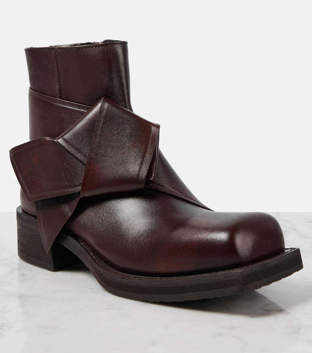Ankle Boots Musubi aus Leder | Acne Studios