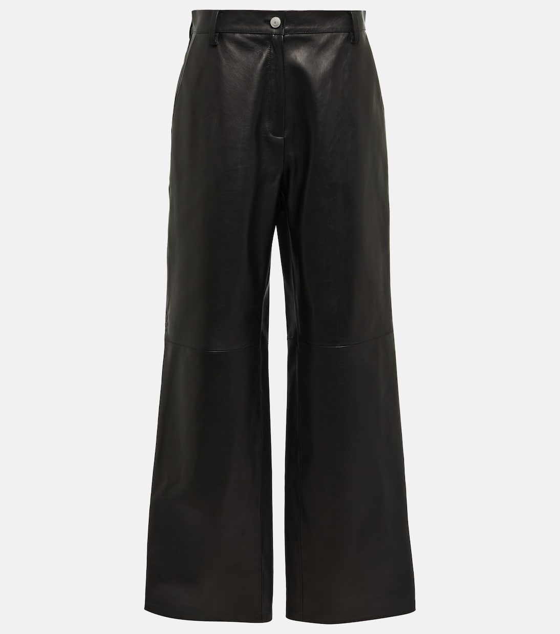Pantalon à taille haute en cuir | Magda Butrym