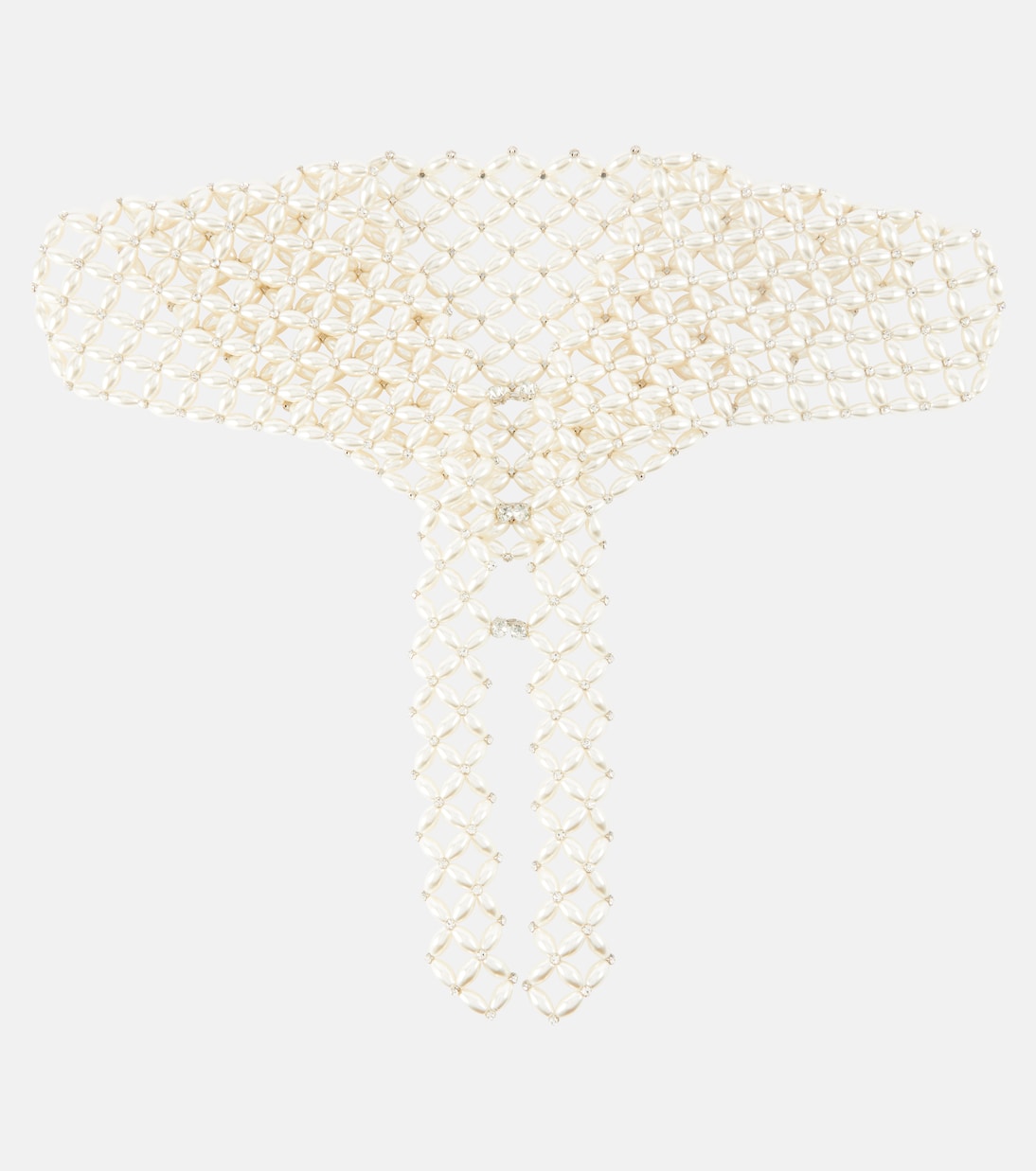 Sciarpa con perle bijoux | Simone Rocha