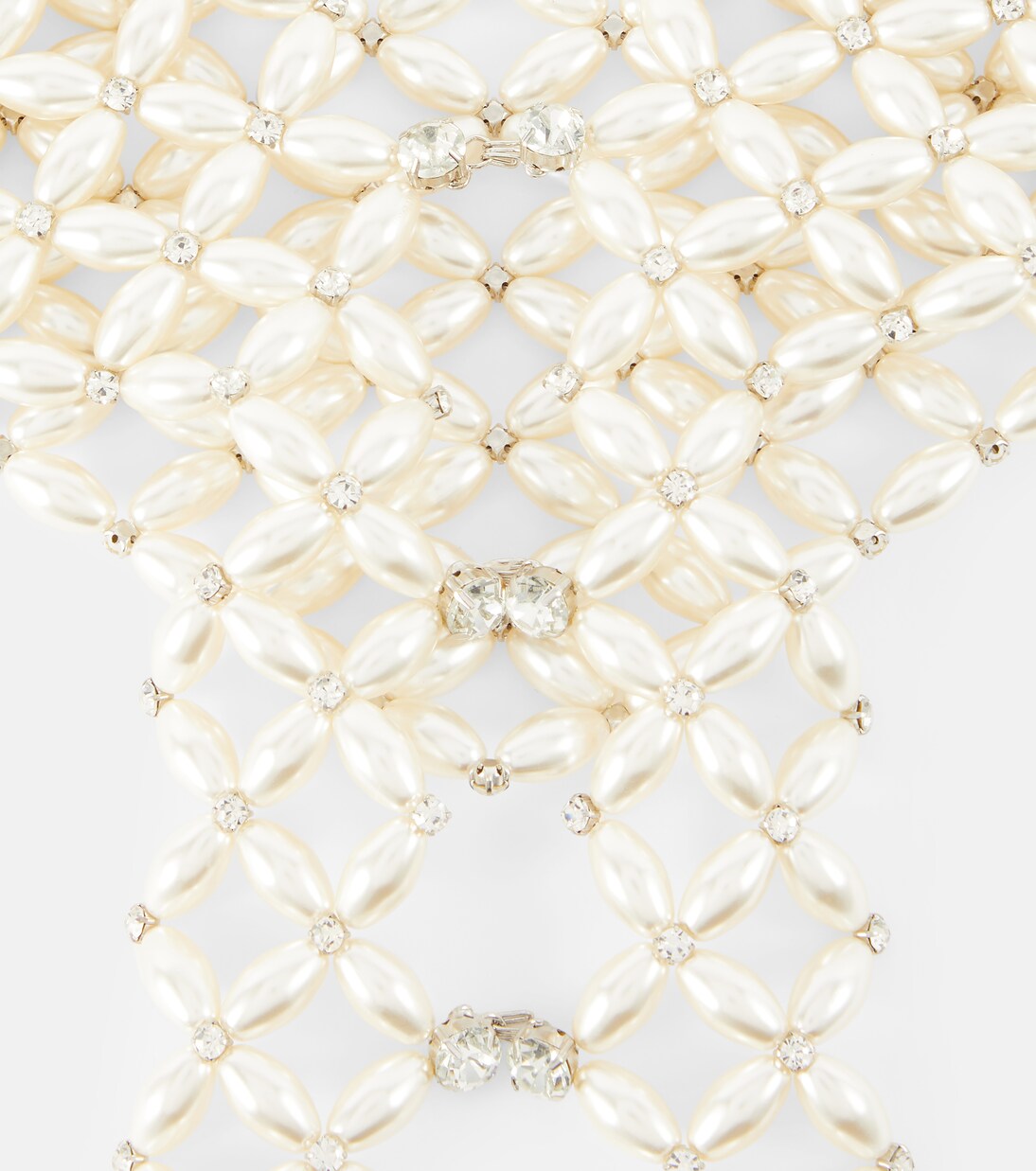 Sciarpa con perle bijoux | Simone Rocha