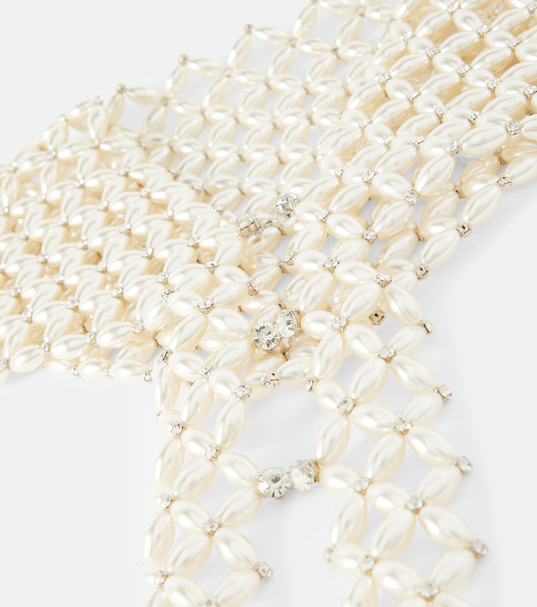 Sciarpa con perle bijoux | Simone Rocha