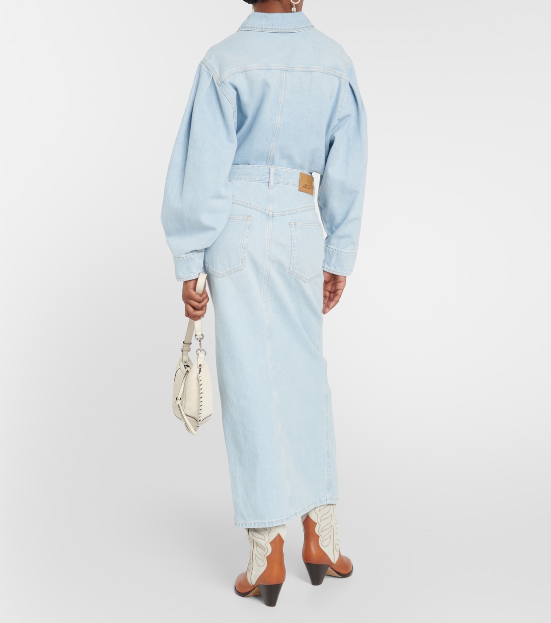 Falda larga Vinea en denim | Isabel Marant