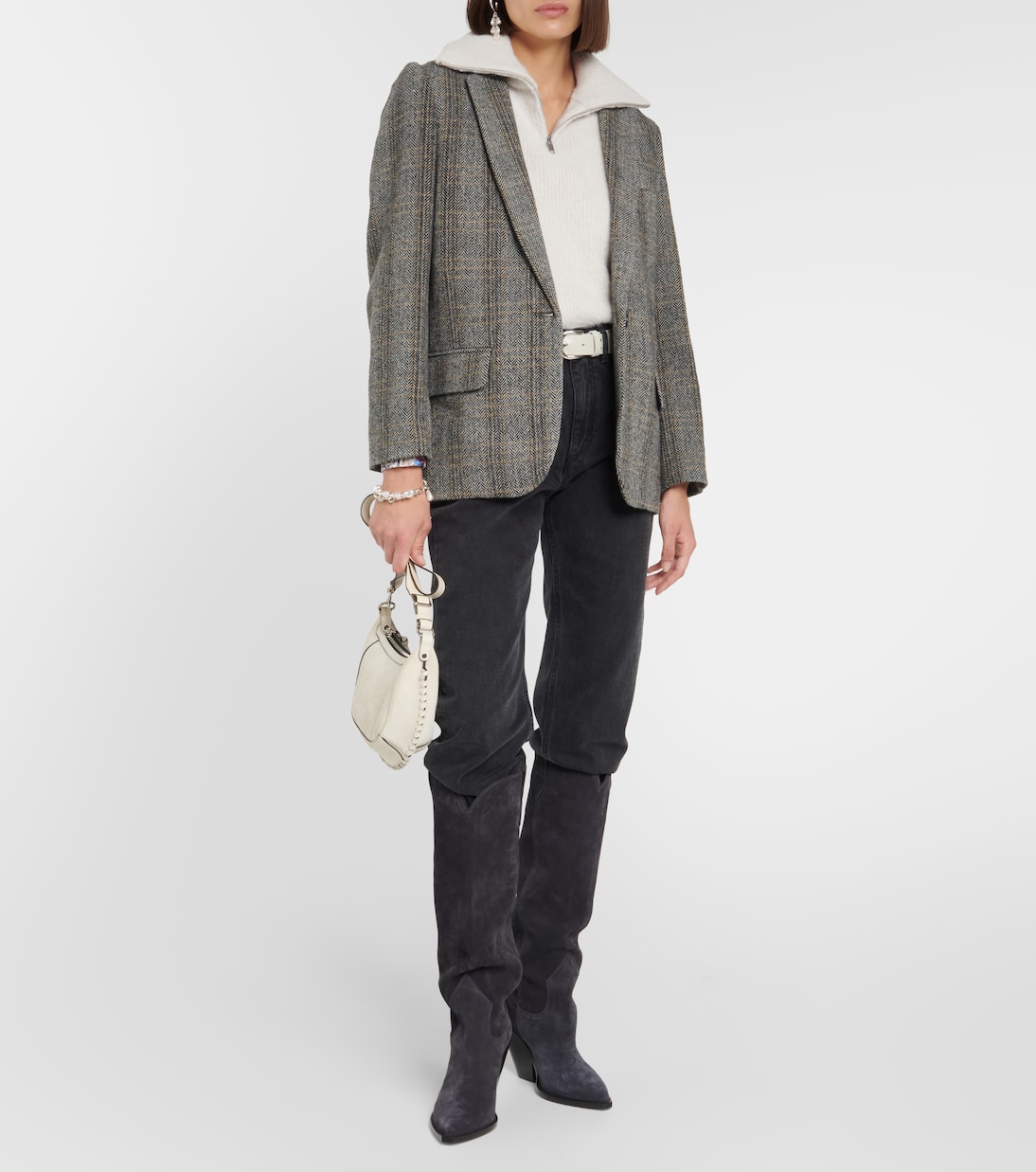 Charlyne herringbone wool jacket | Marant Etoile