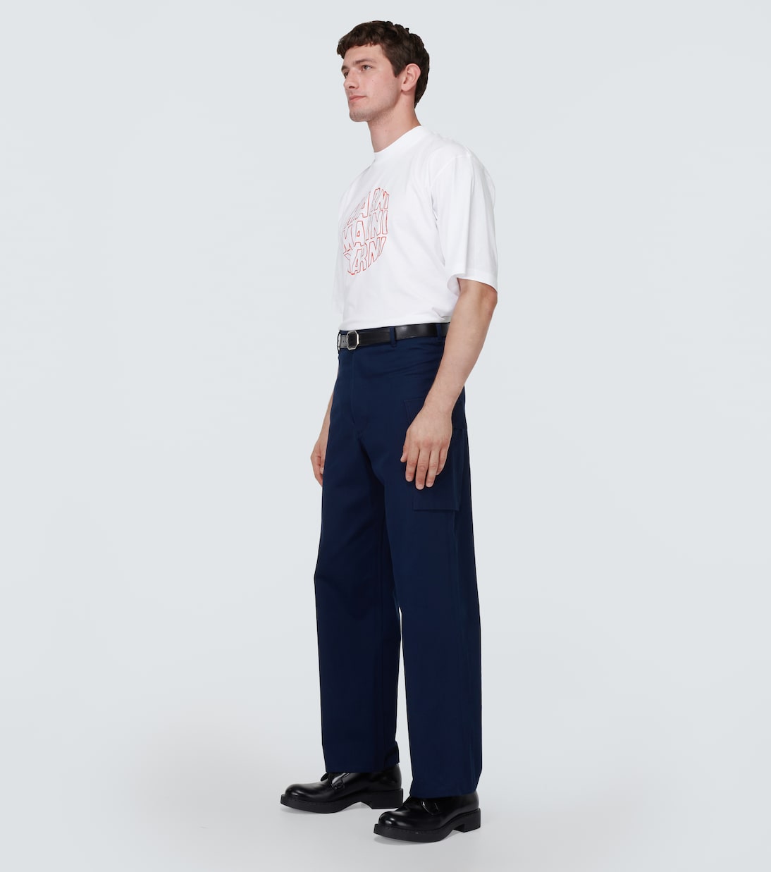 Camiseta en jersey de algodón estampado | Marni