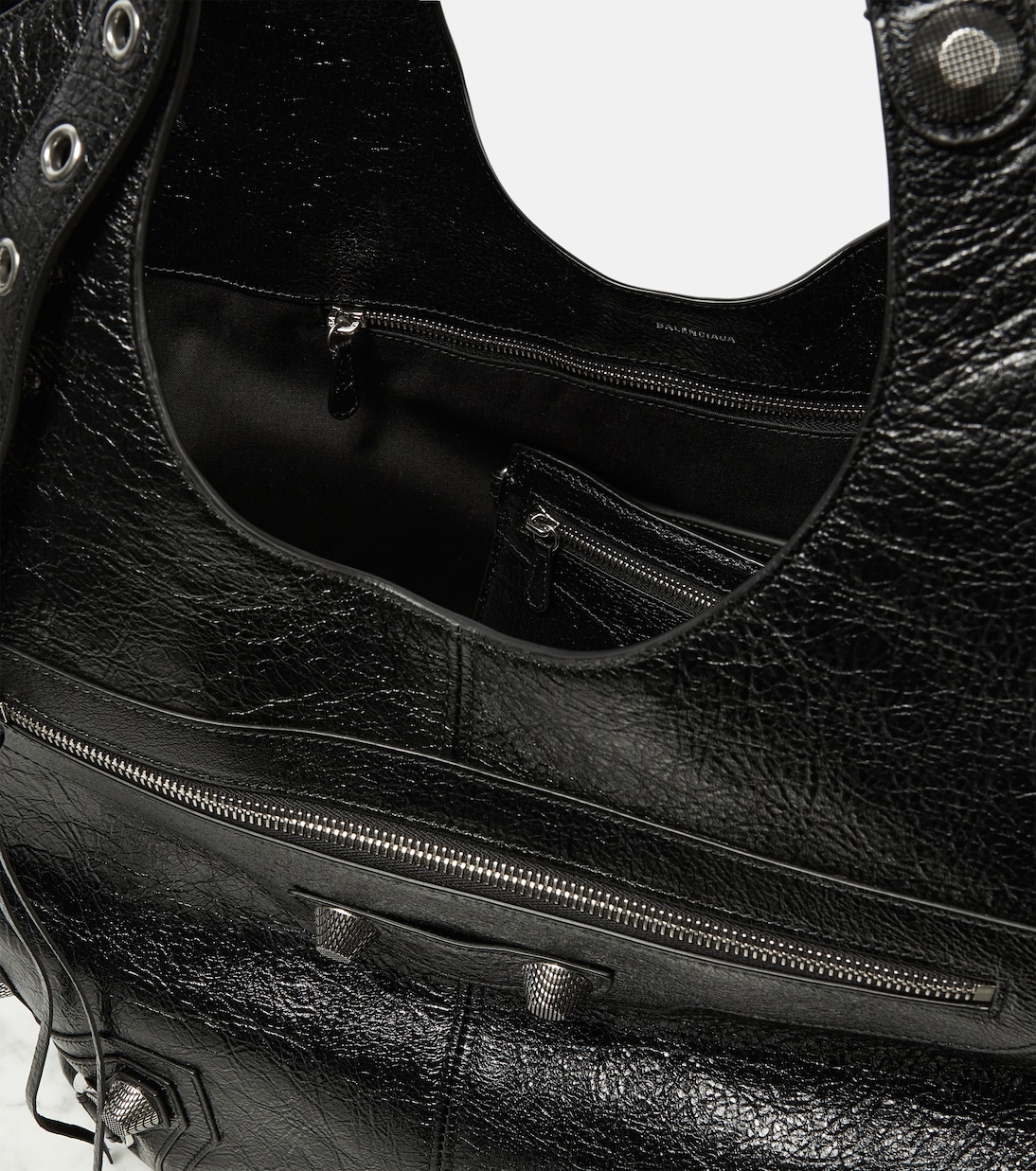 Cabas Le Cagole Large en cuir | Balenciaga