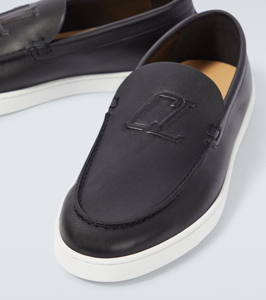 Slip-Ons Varsiboat aus Leder | Christian Louboutin