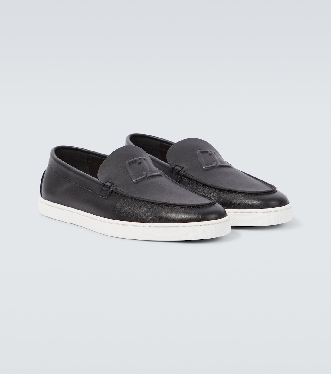 Slip-Ons Varsiboat aus Leder | Christian Louboutin