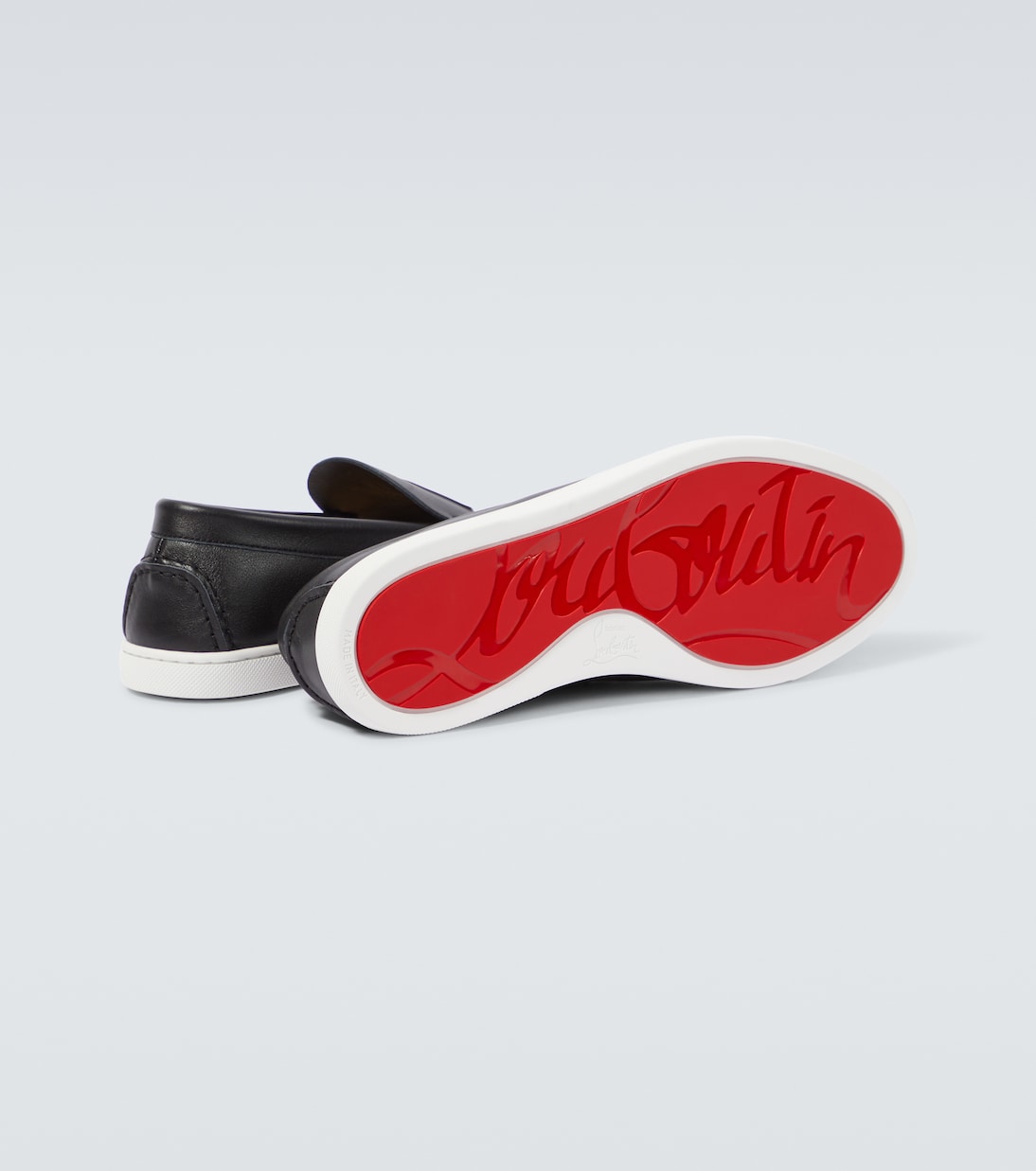 Slip-Ons Varsiboat aus Leder | Christian Louboutin