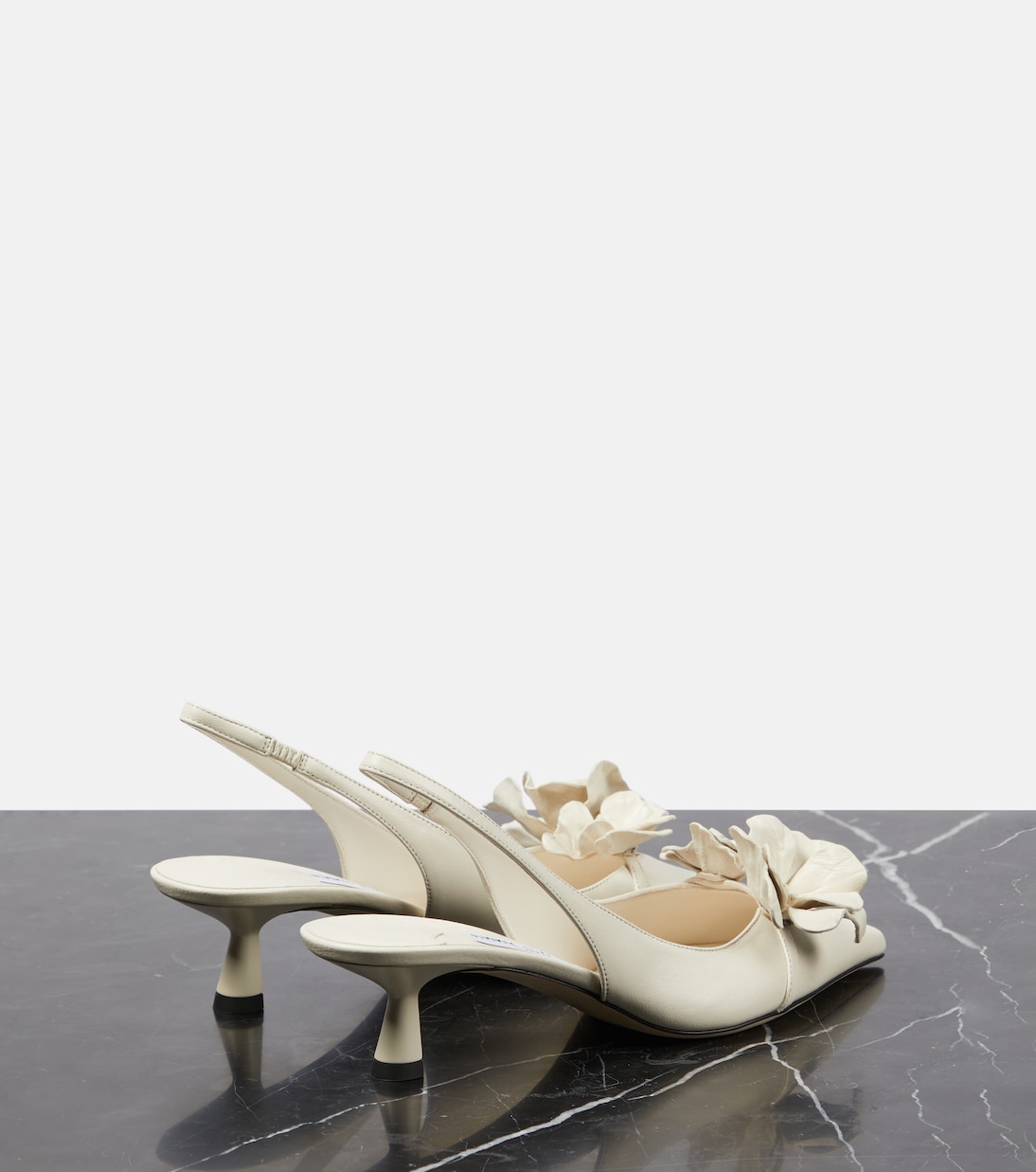 Slingback-Pumps Amita 45 aus Leder | Jimmy Choo