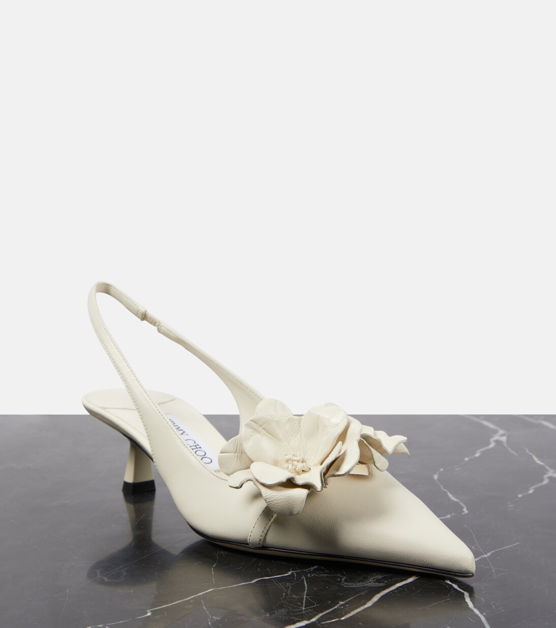 Slingback-Pumps Amita 45 aus Leder | Jimmy Choo