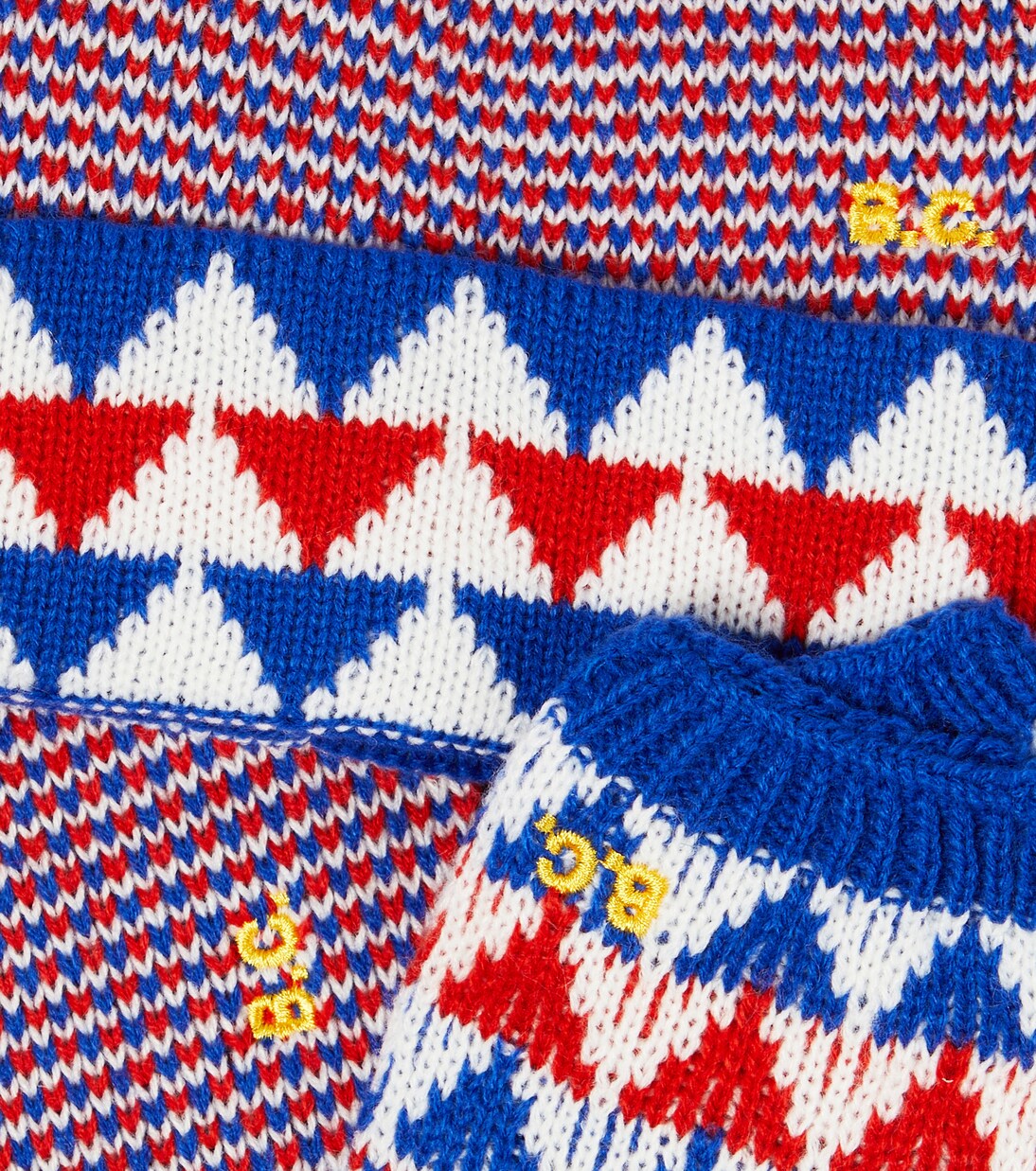 Logo beanie, scarf, and mittens set | Bobo Choses