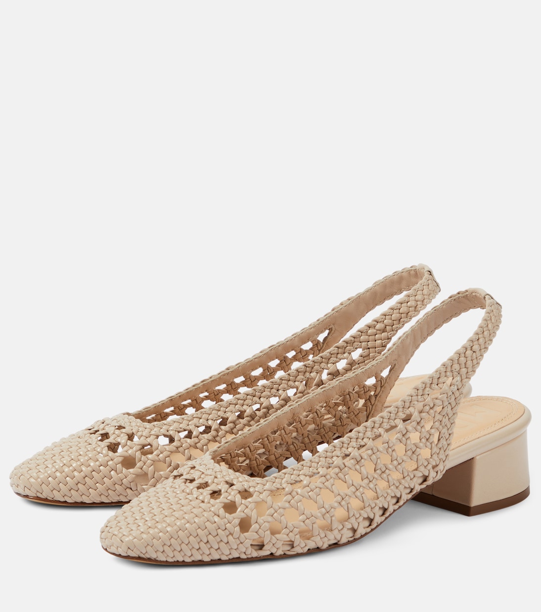 Nova Tarragona leather slingback pumps | Souliers Martinez