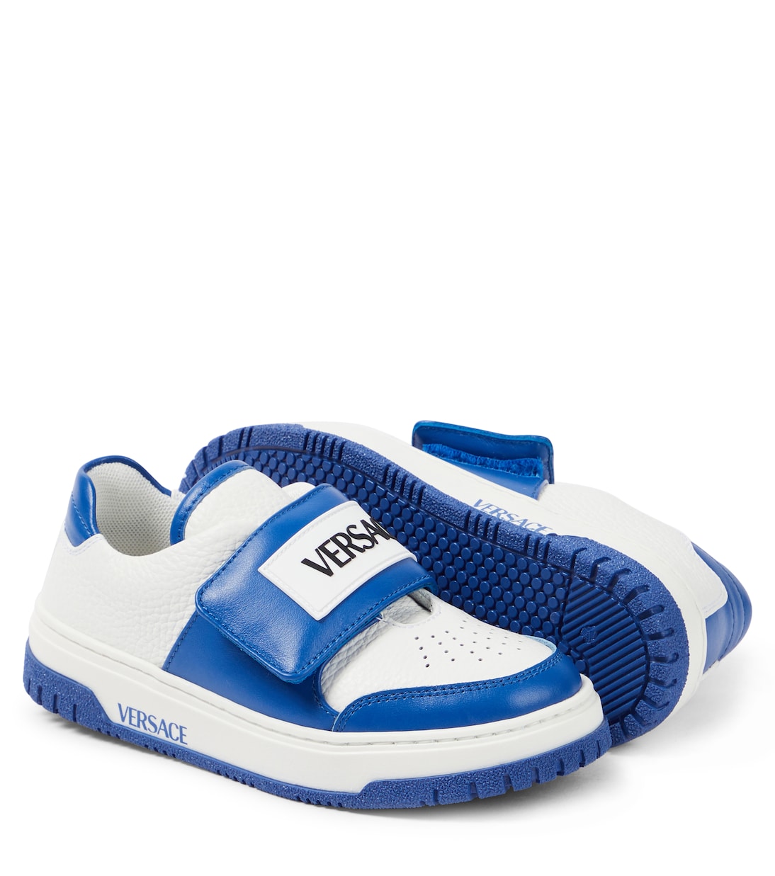 Baskets en cuir | Versace Kids