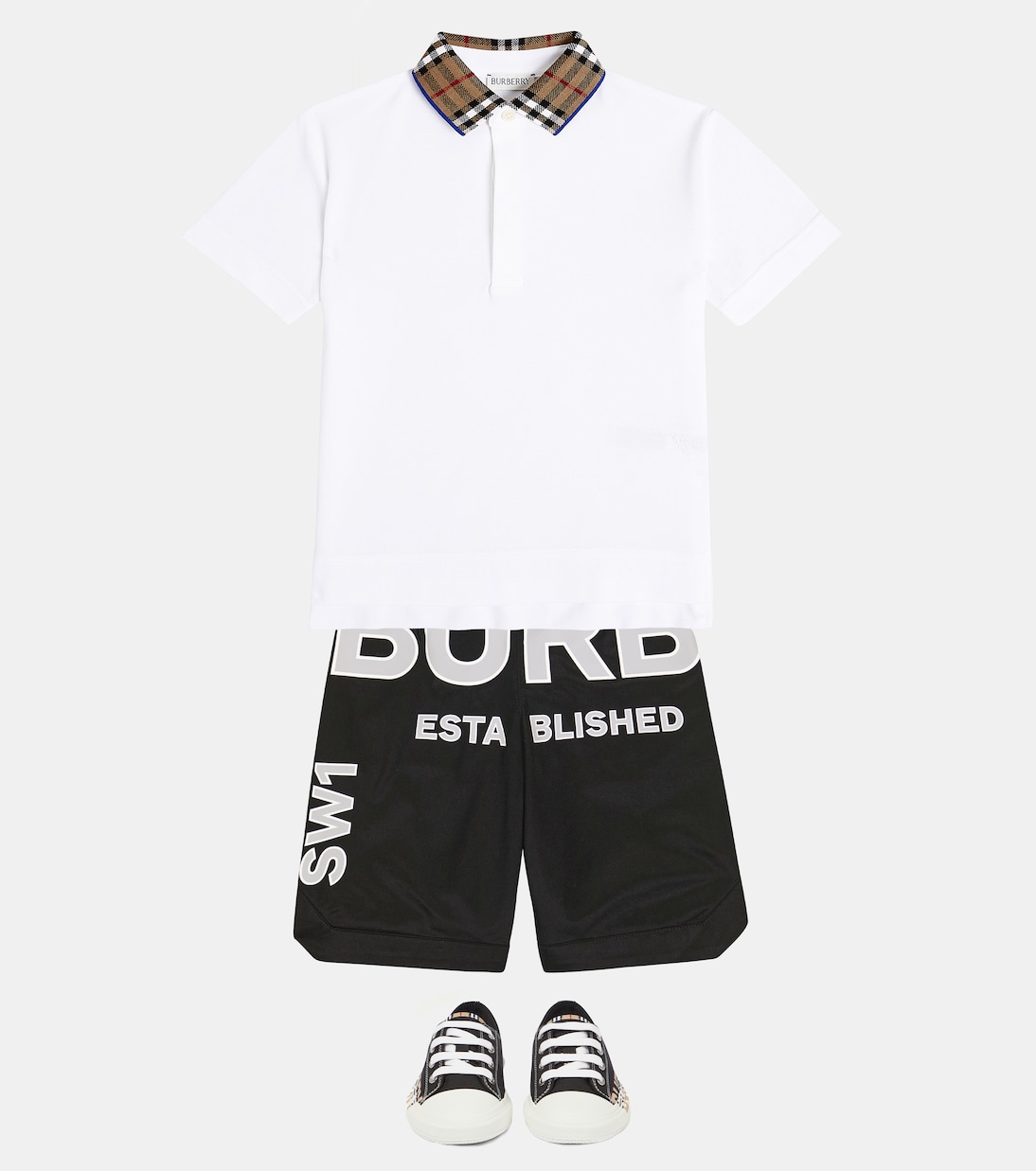 Polo en coton | Burberry Kids