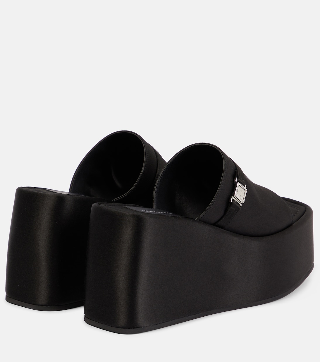 Bulla Yelena satin platform slides | Nodaleto