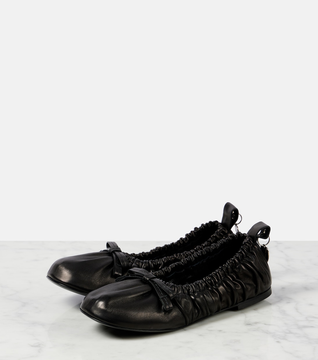 Ballerinas aus Leder | Acne Studios