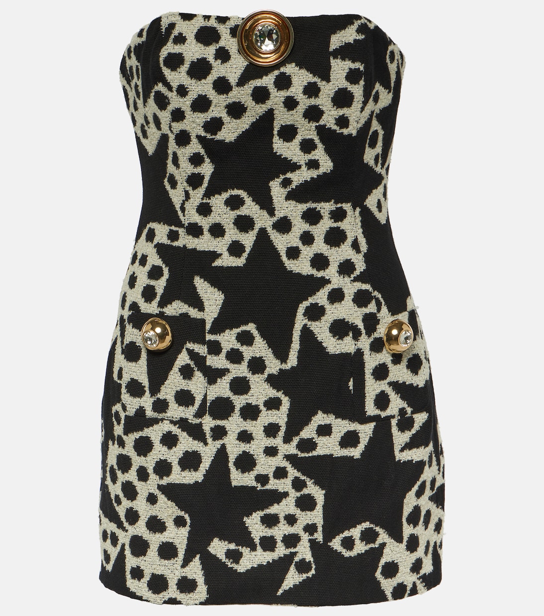Minikleid aus Jacquard | Area
