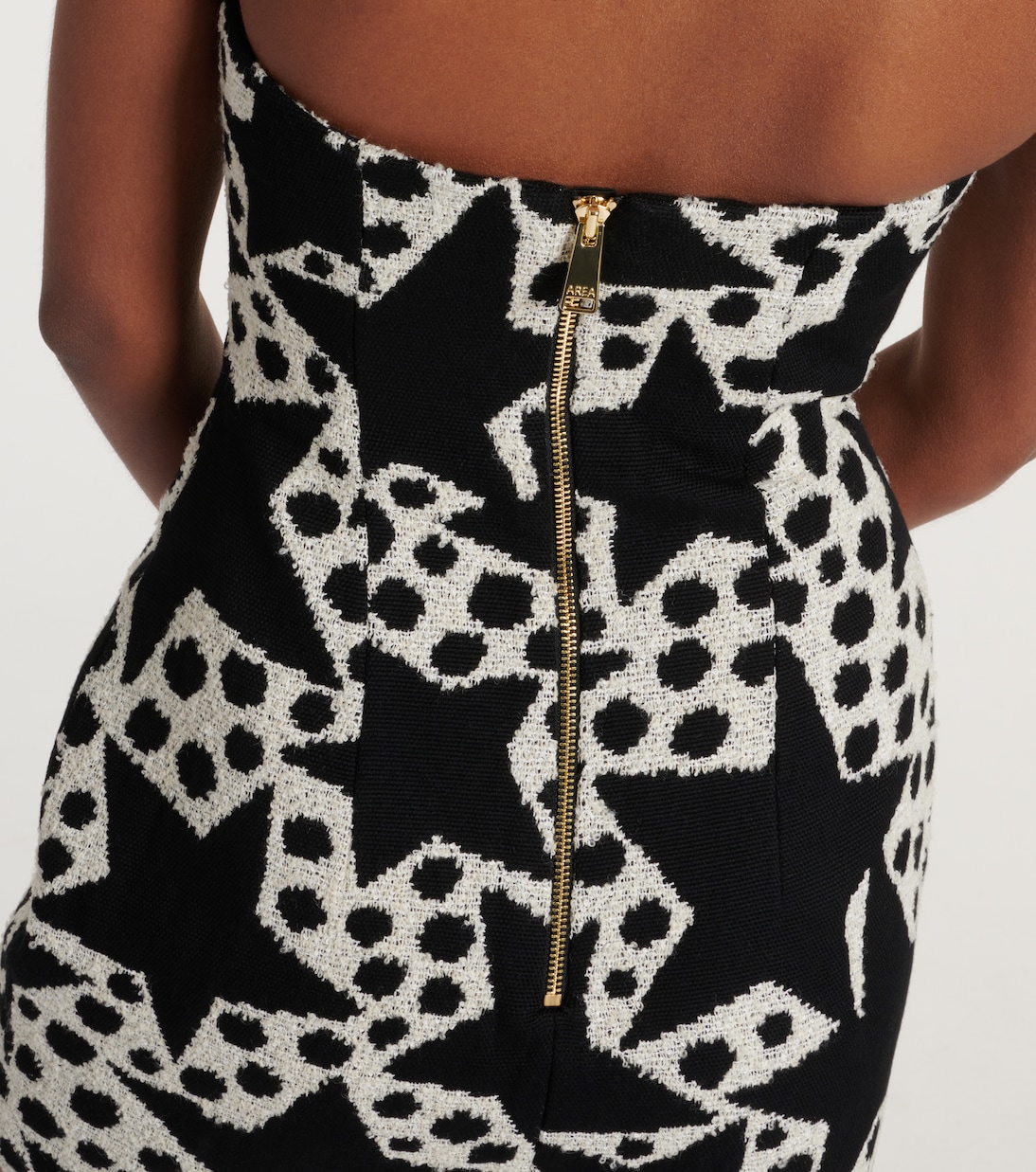 Minikleid aus Jacquard | Area