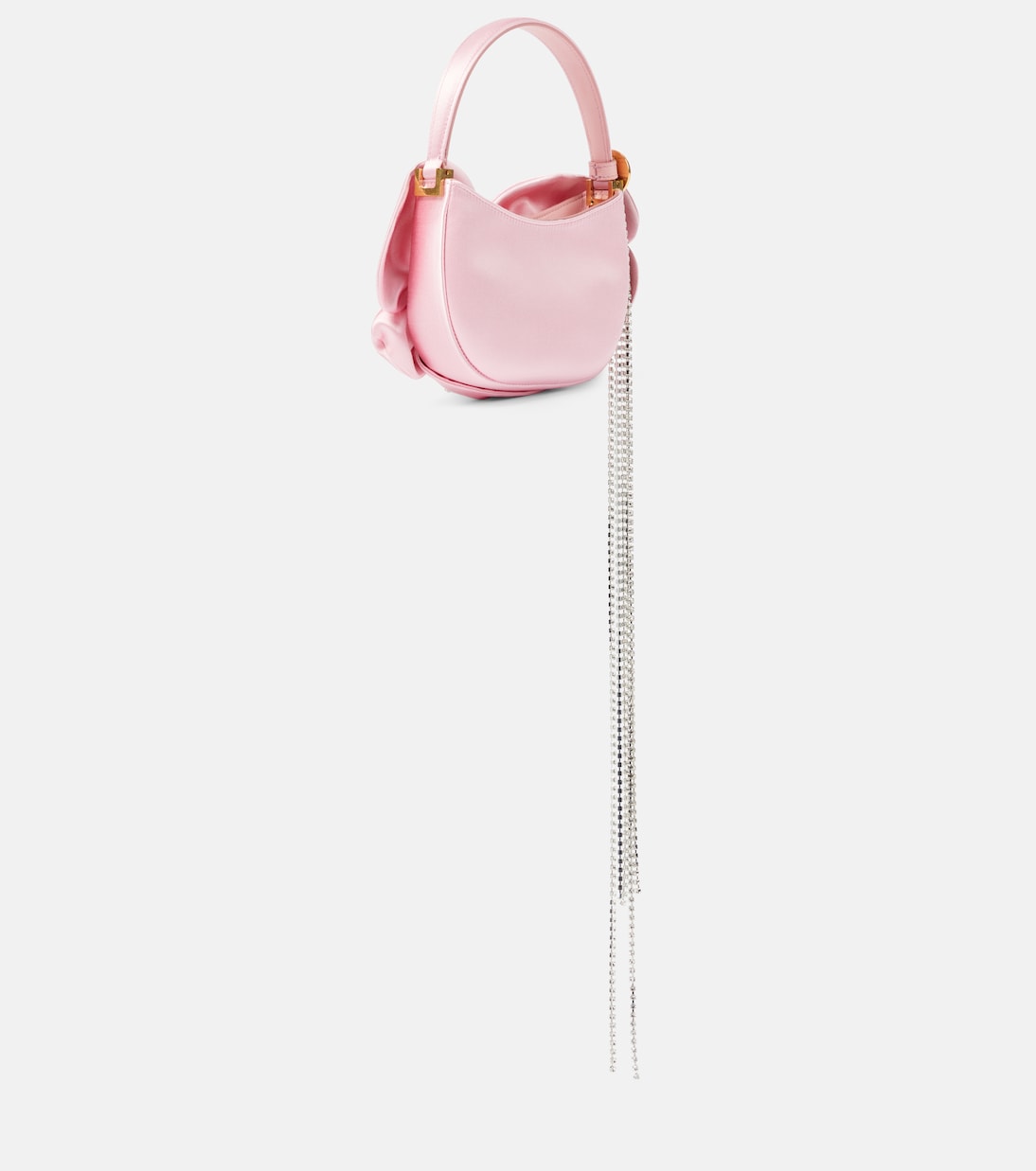 Borsa Vesna Micro in raso con applicazioni floreali | Magda Butrym