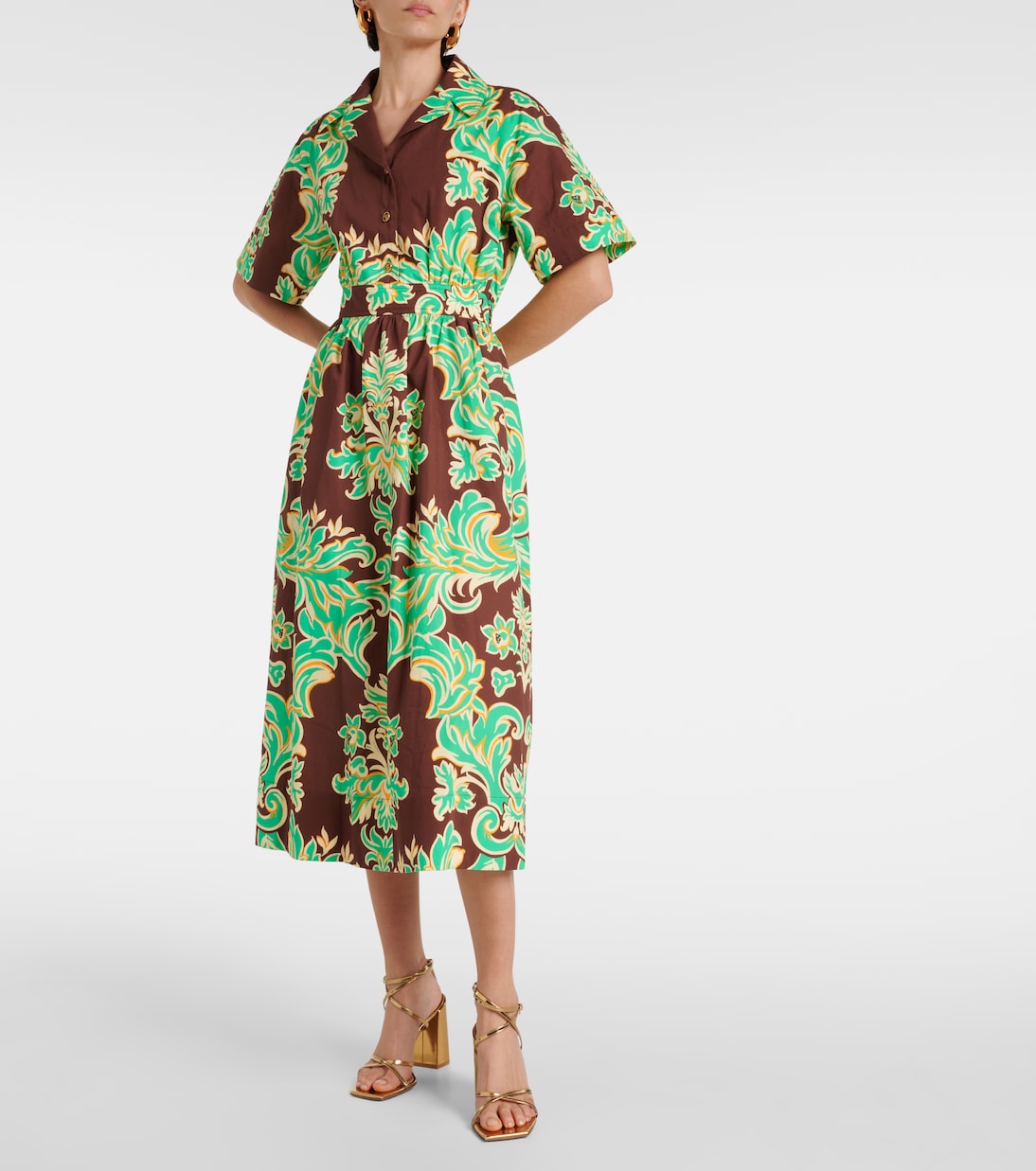 Hemdblusenkleid aus Baumwolle | Etro