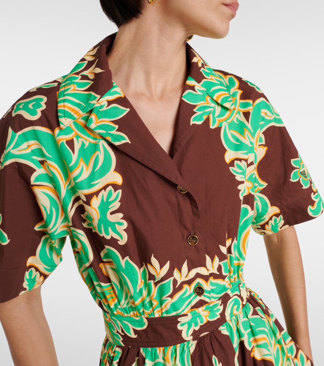 Hemdblusenkleid aus Baumwolle | Etro