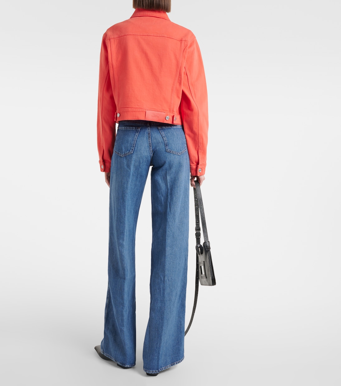 Nellie oversized denim jacket | 7 For All Mankind