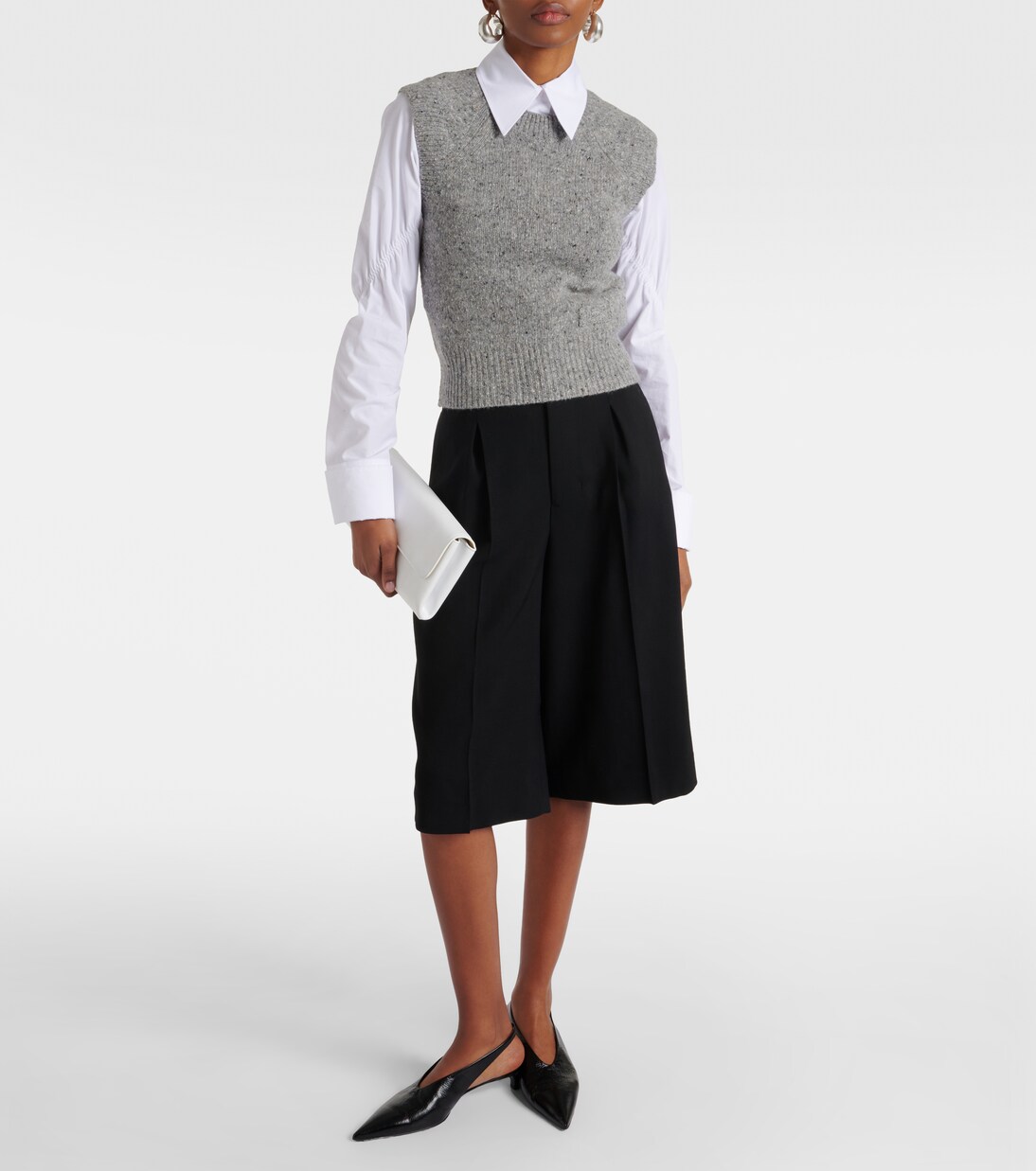 Bermuda in misto lana | Ami Paris