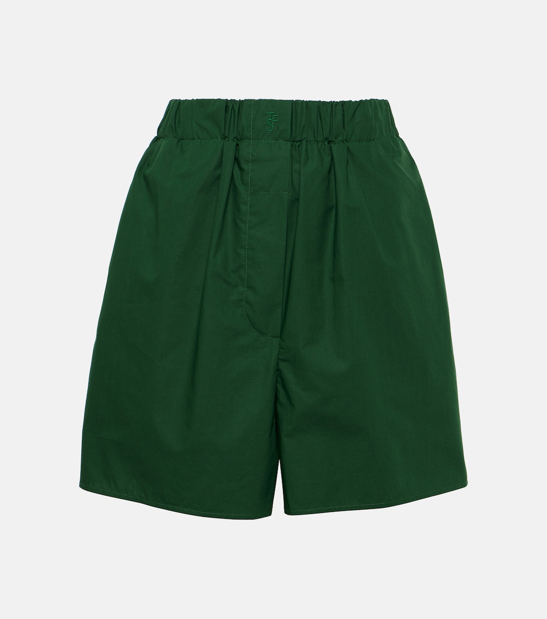 Shorts Lui in cotone a vita alta | The Frankie Shop