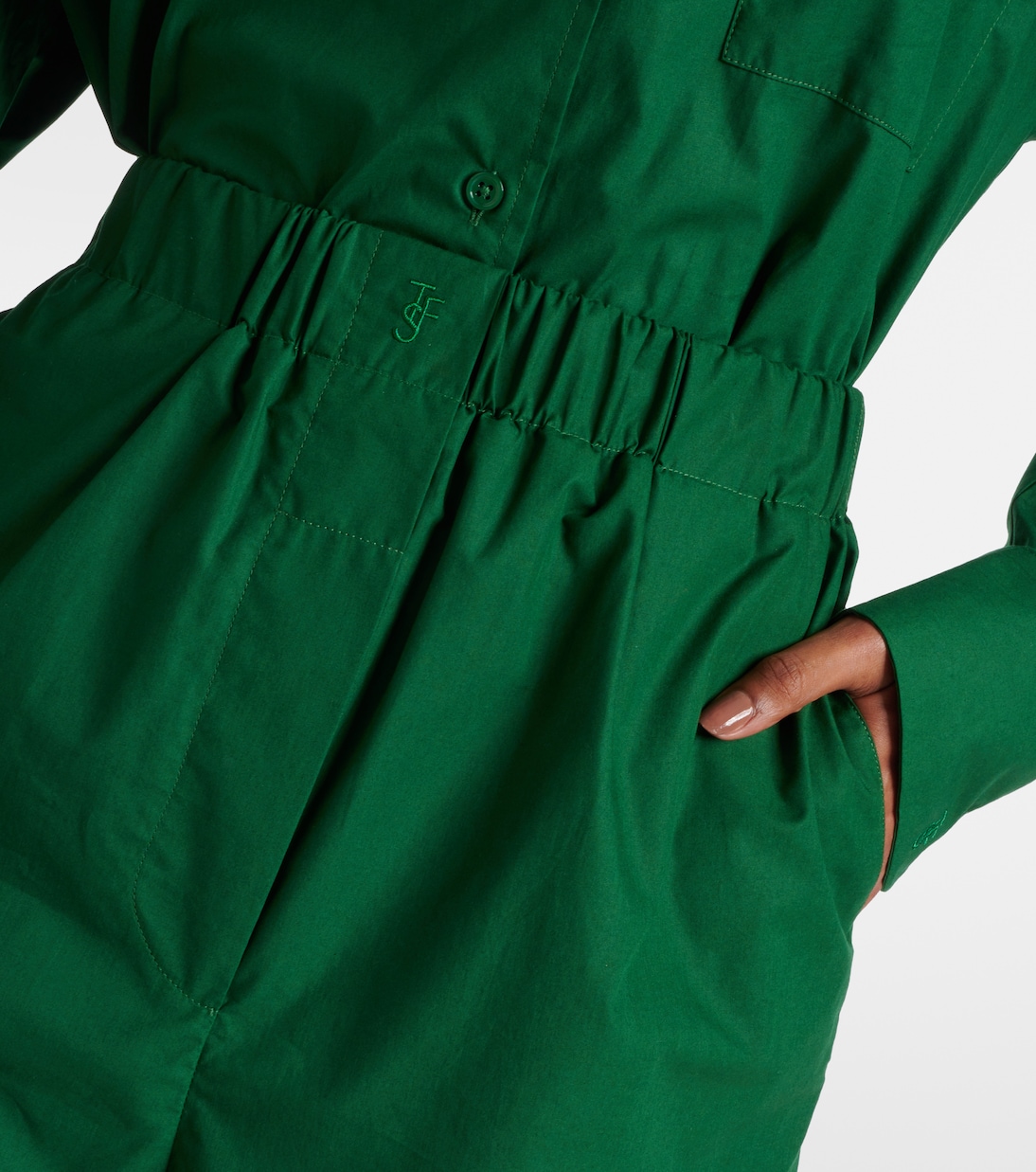 Shorts Lui in cotone a vita alta | The Frankie Shop
