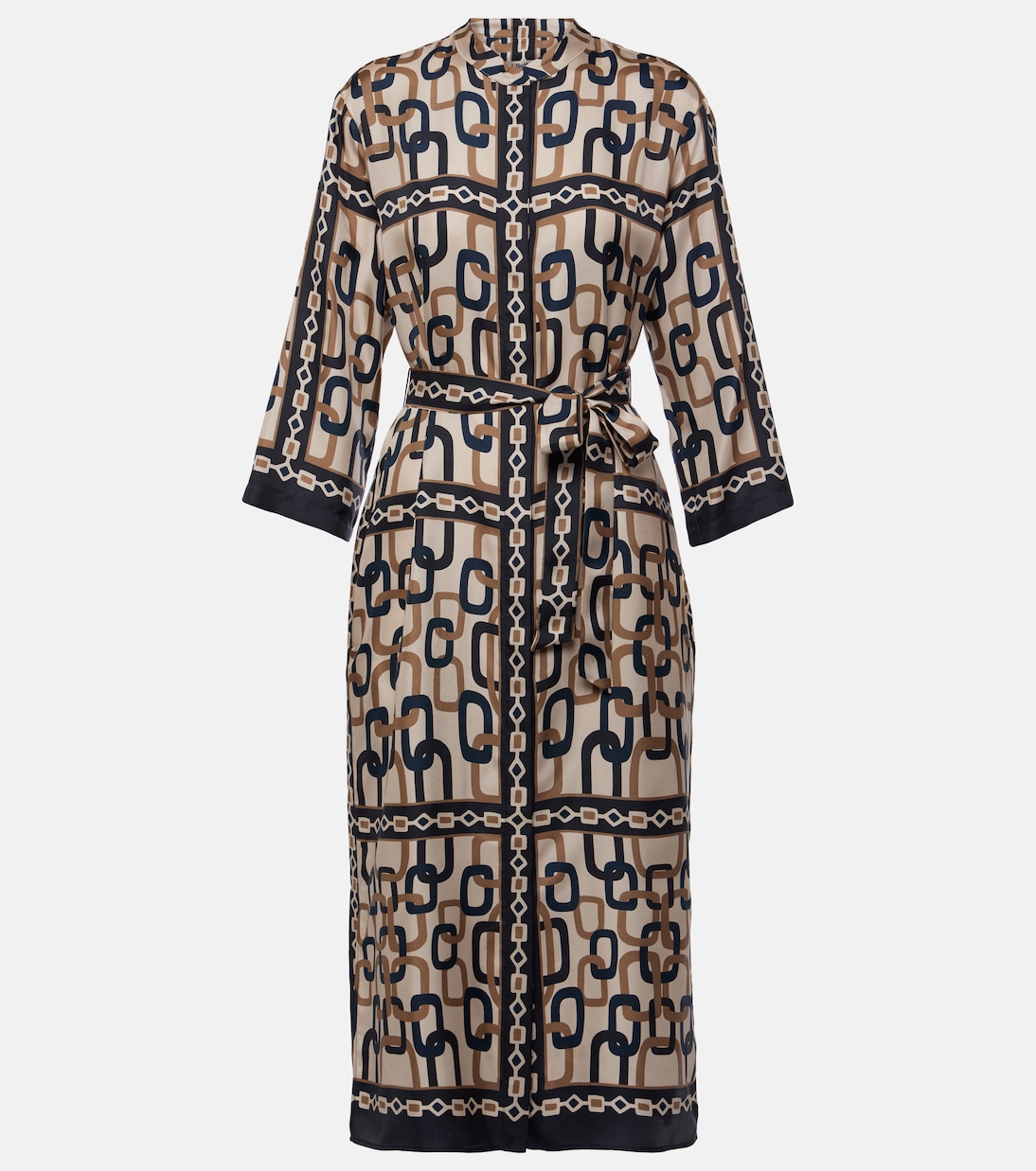 Bedrucktes Midikleid Falesia aus Twill | 'S Max Mara
