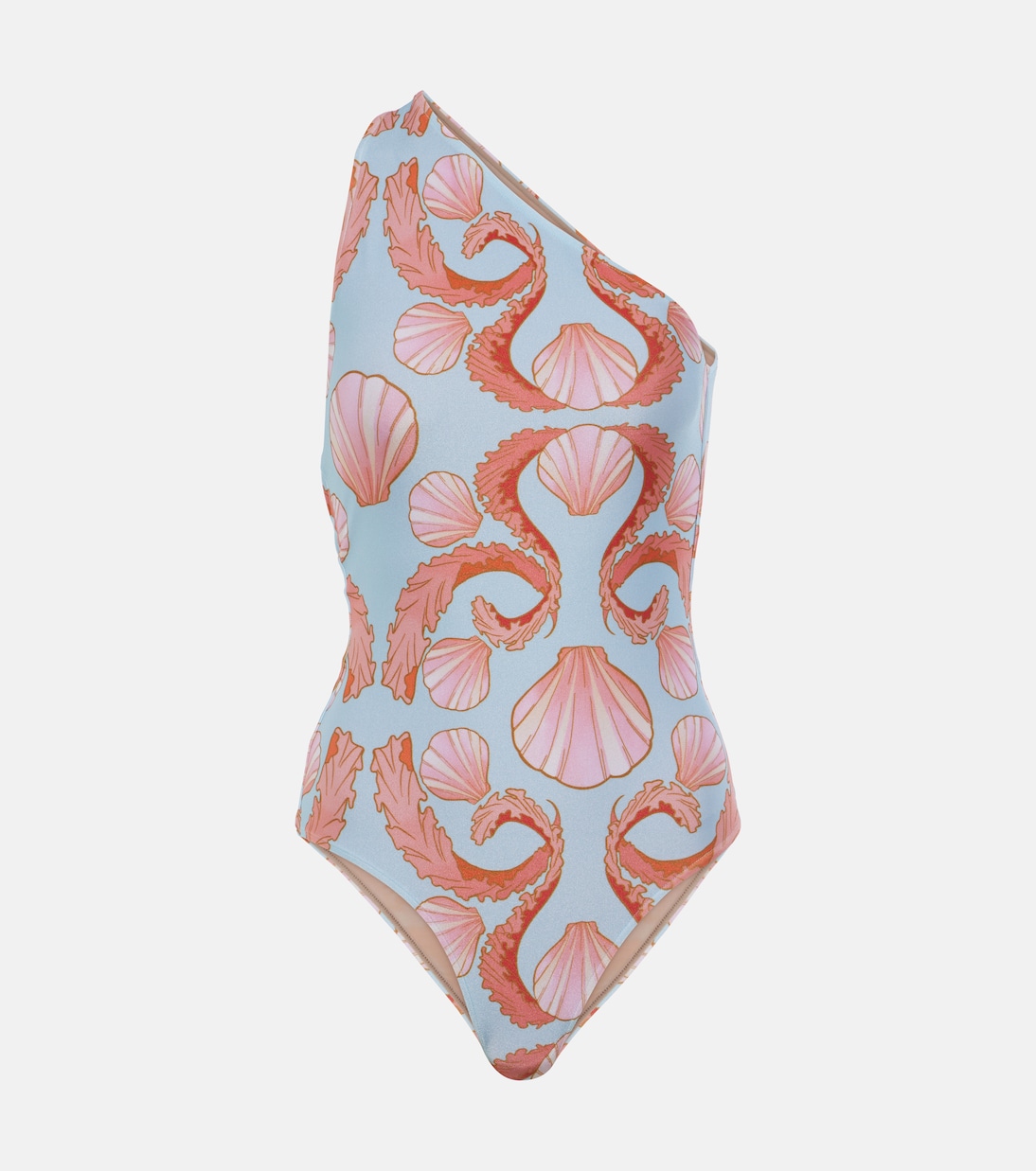 Costume intero monospalla Seashell | Adriana Degreas
