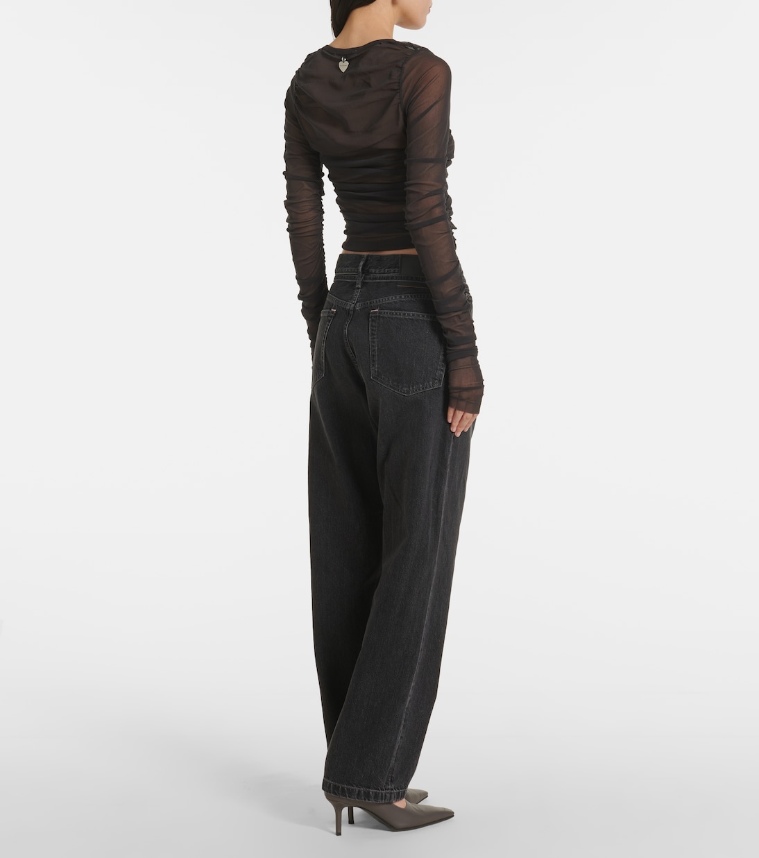 Bluse aus Mesh | Acne Studios