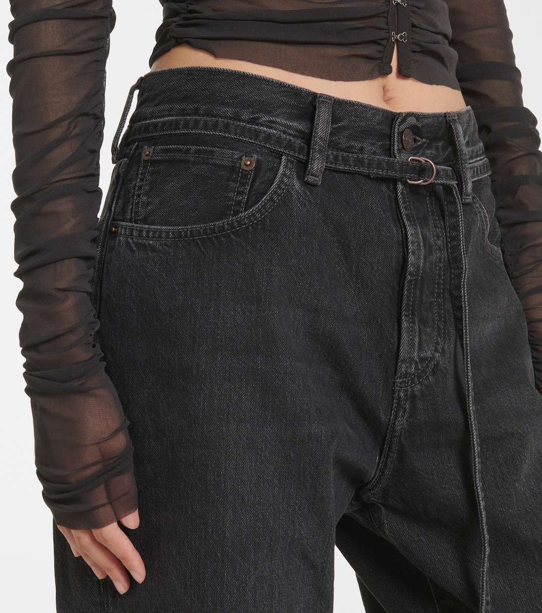 Bluse aus Mesh | Acne Studios