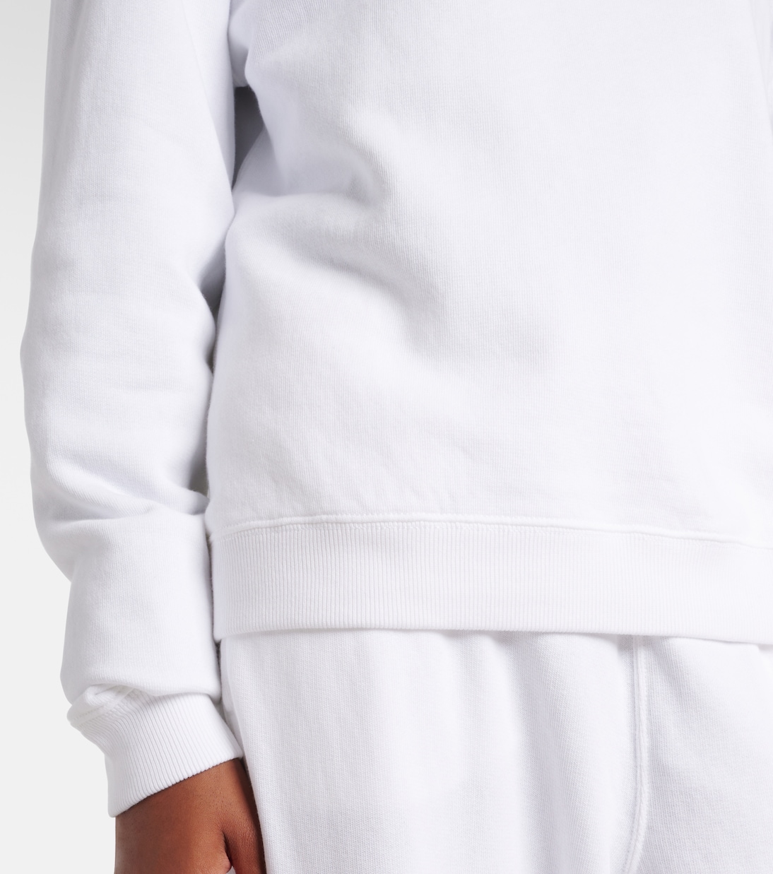 Logo cotton fleece sweatshirt | Polo Ralph Lauren