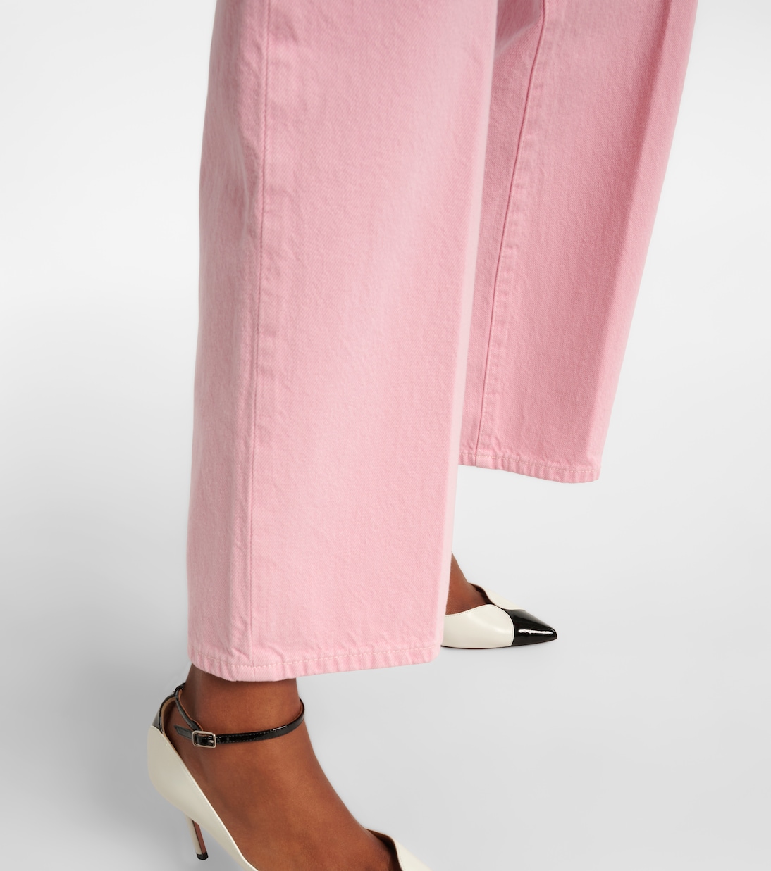 Jeans a gamba larga e vita alta | Frame