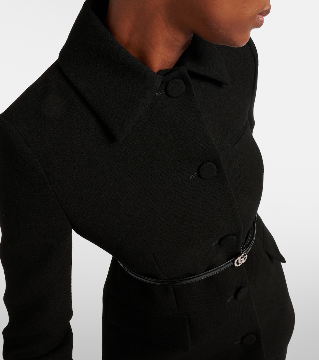 Wool crêpe jacket | Gucci