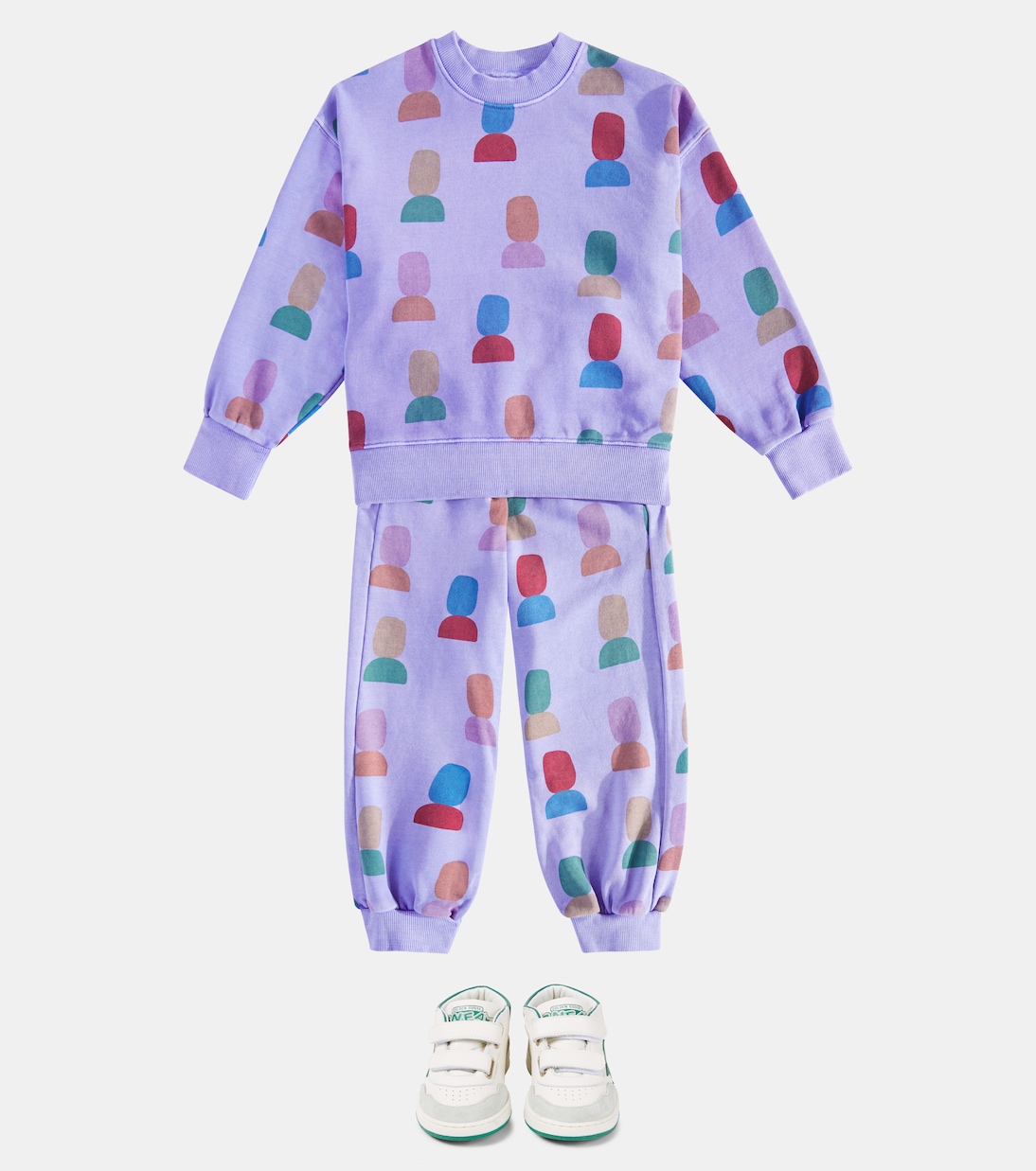 Bedruckte Jogginghose aus Baumwoll-Jersey | Jellymallow