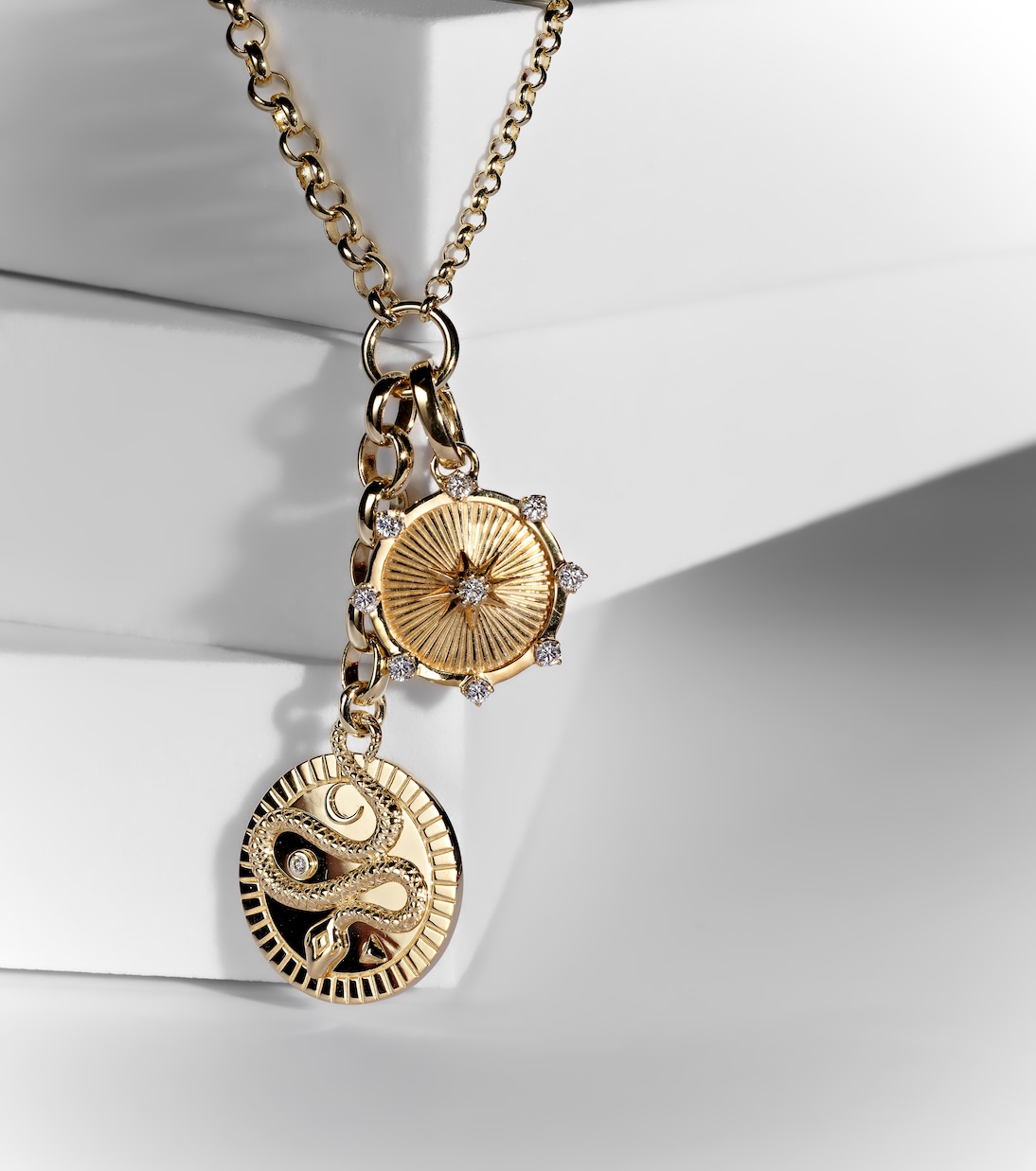 Collier Wholeness & True Love en or 18 ct et diamants | FoundRae