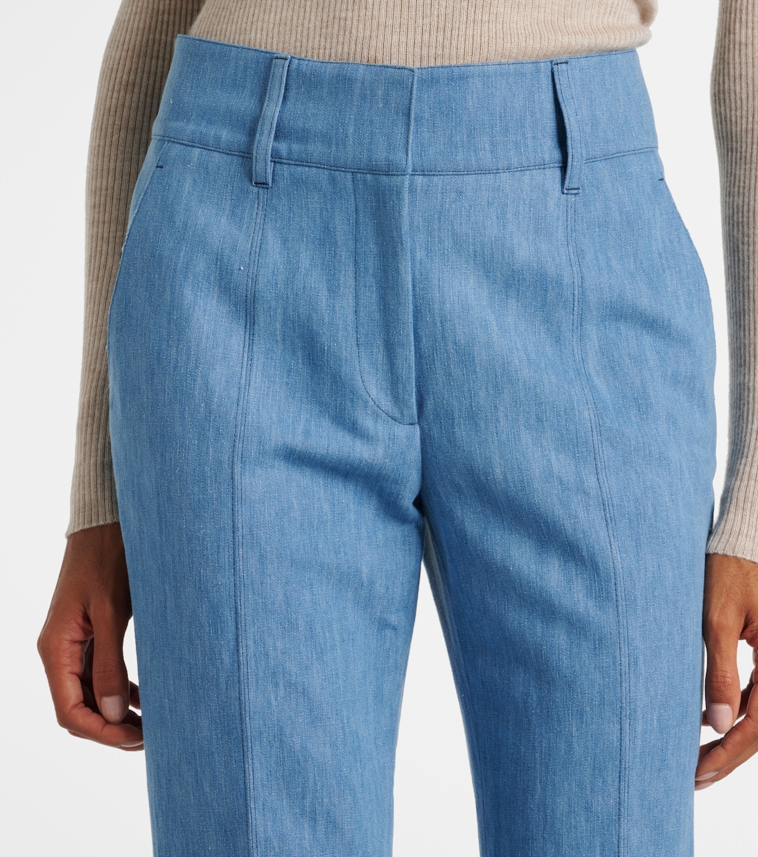 Rhein high-rise flared jeans | Gabriela Hearst