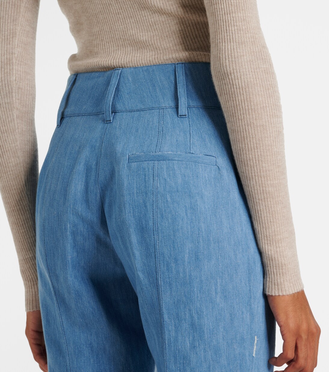 Rhein high-rise flared jeans | Gabriela Hearst