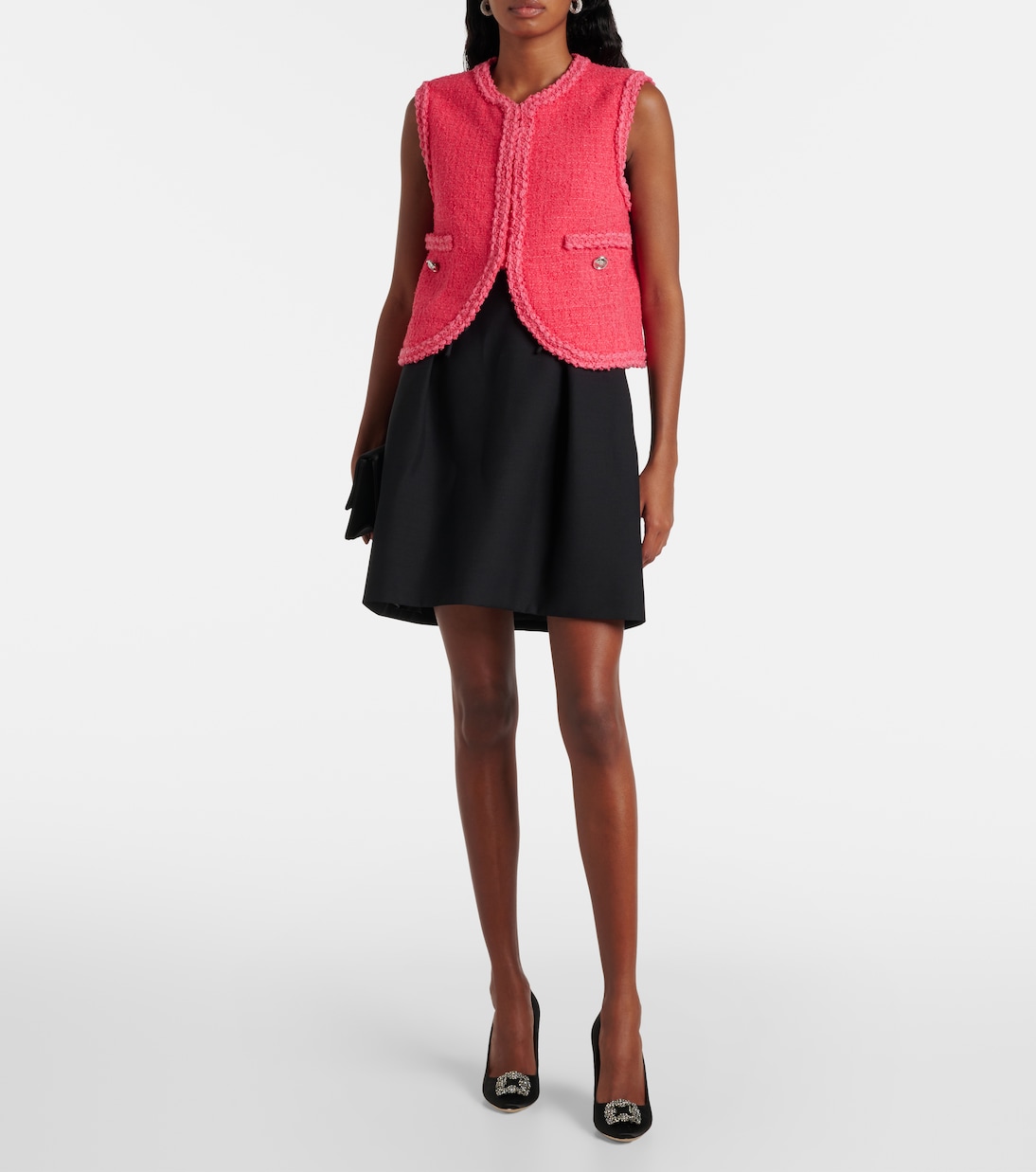Weste aus Bouclé | Giambattista Valli