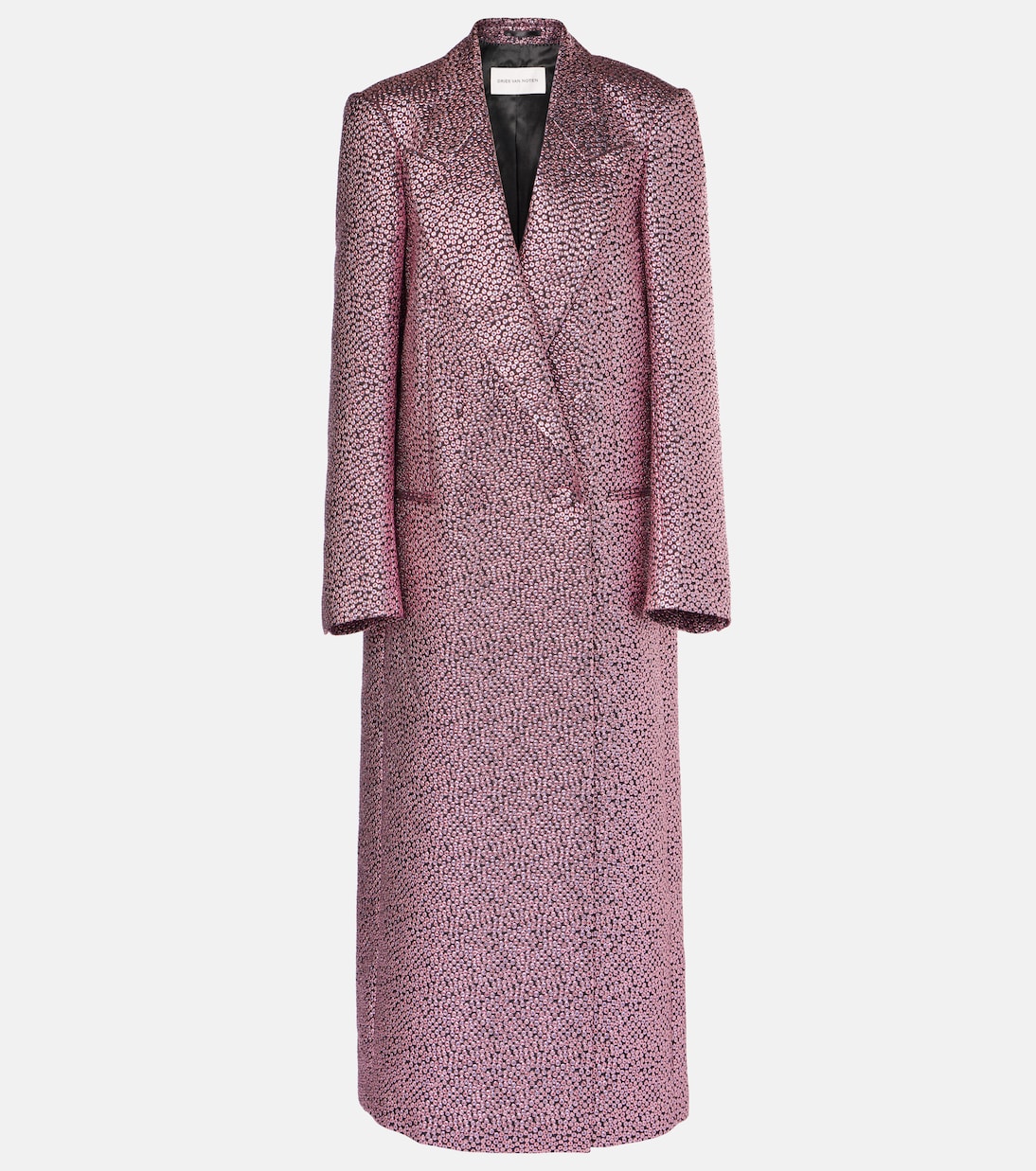 Cappotto con lamé  | Dries Van Noten