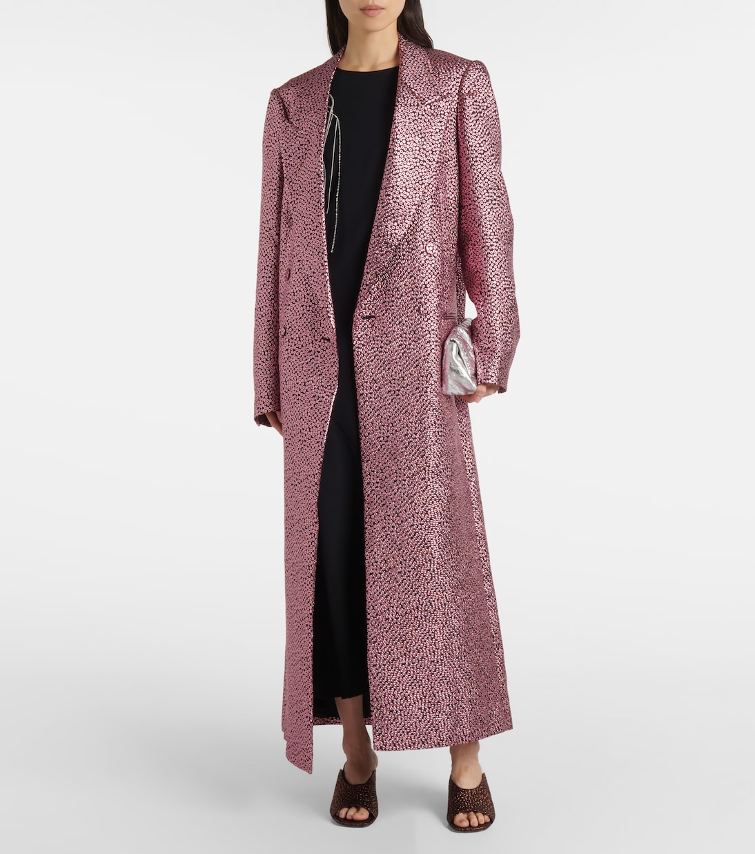 Cappotto con lamé  | Dries Van Noten