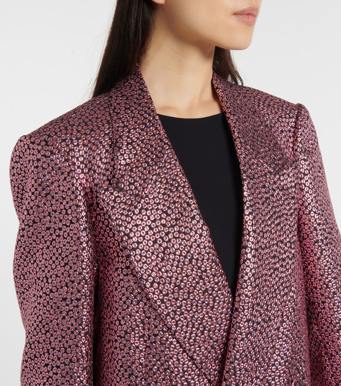Cappotto con lamé  | Dries Van Noten
