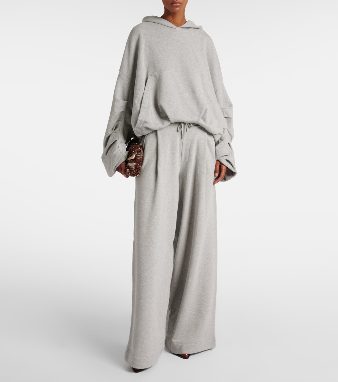 Oversize-Hoodie aus Baumwoll-Jersey | Dries Van Noten